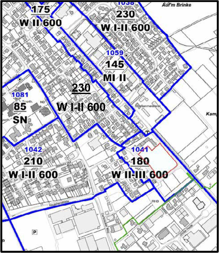 unbebautes Grundstück, in Wohneigentum aufgeteilt in Sandkamp 25, 27, 33790 Halle - Bild 5