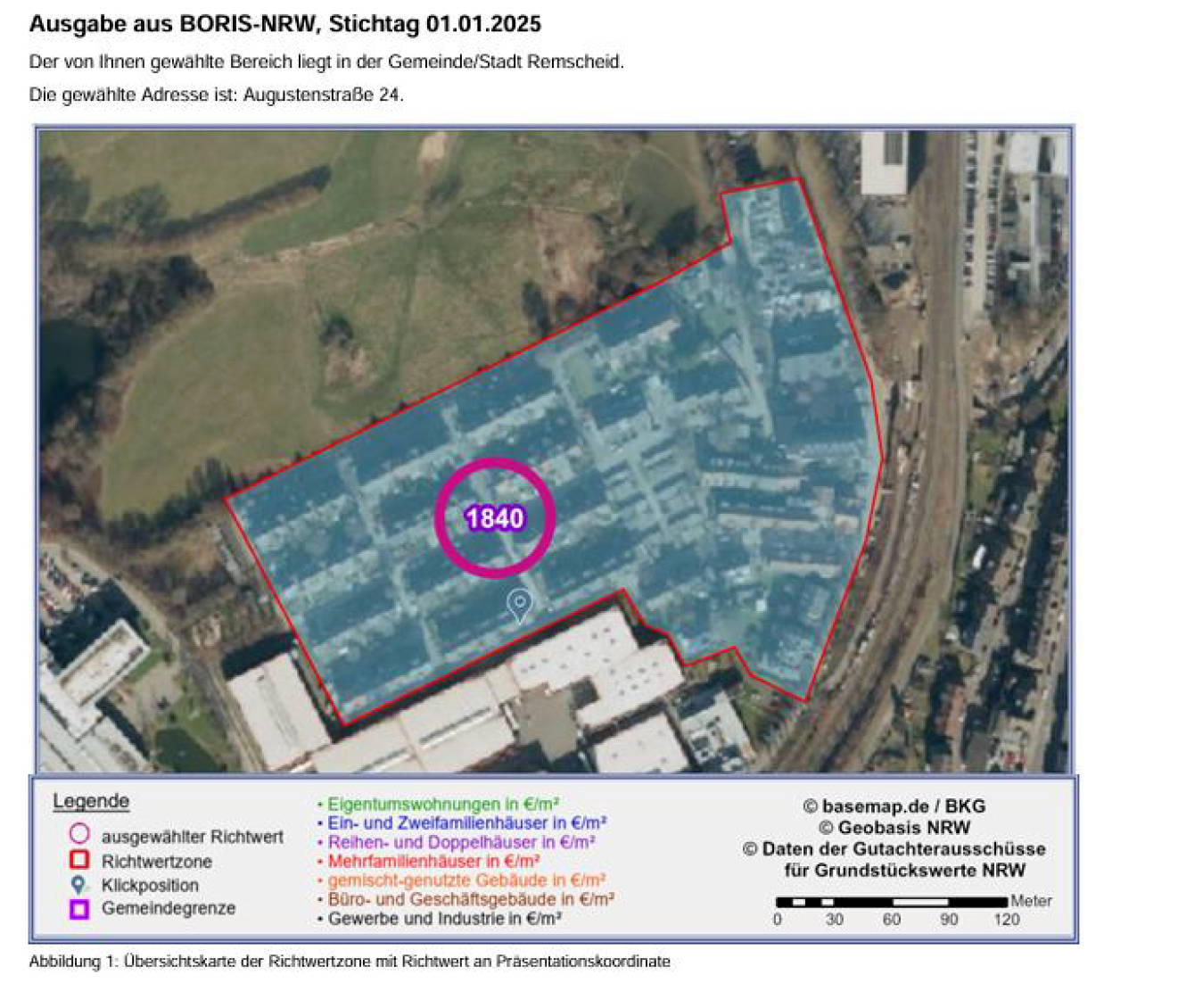 Garage, Eigentumswohnung (3 bis 4 Zimmer) in Augustenstraße 24, 42897 Remscheid - Bild 3