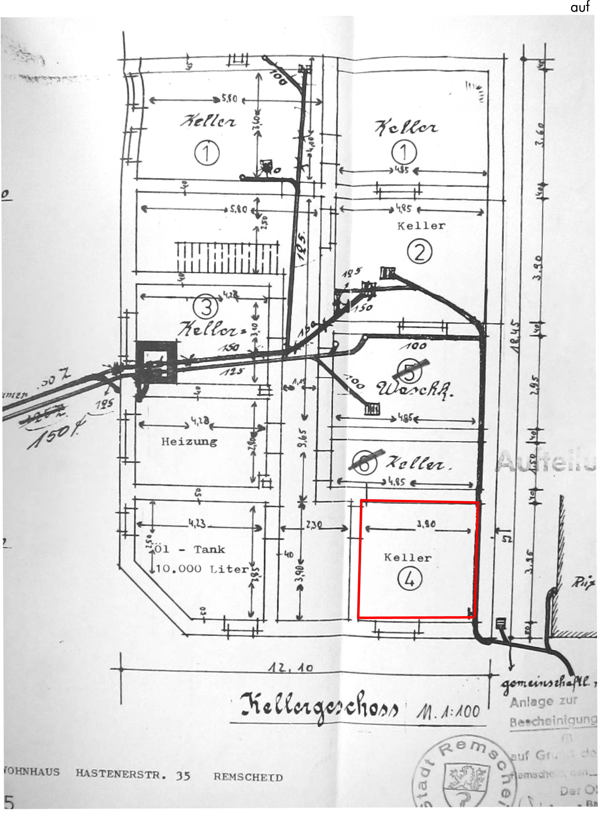 Eigentumswohnung (ab 5 Zimmer) in Hastener Straße 35, Hastener Straße, 42855 Remscheid - Bild 5