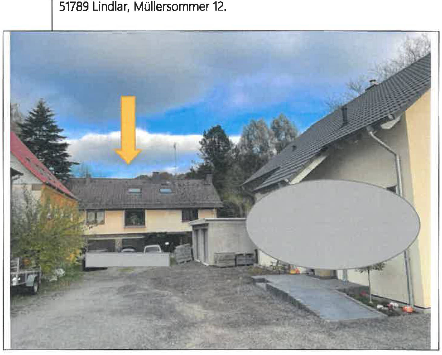 Garage, Zweifamilienhaus in Müllersommer 12, 51789 Lindlar