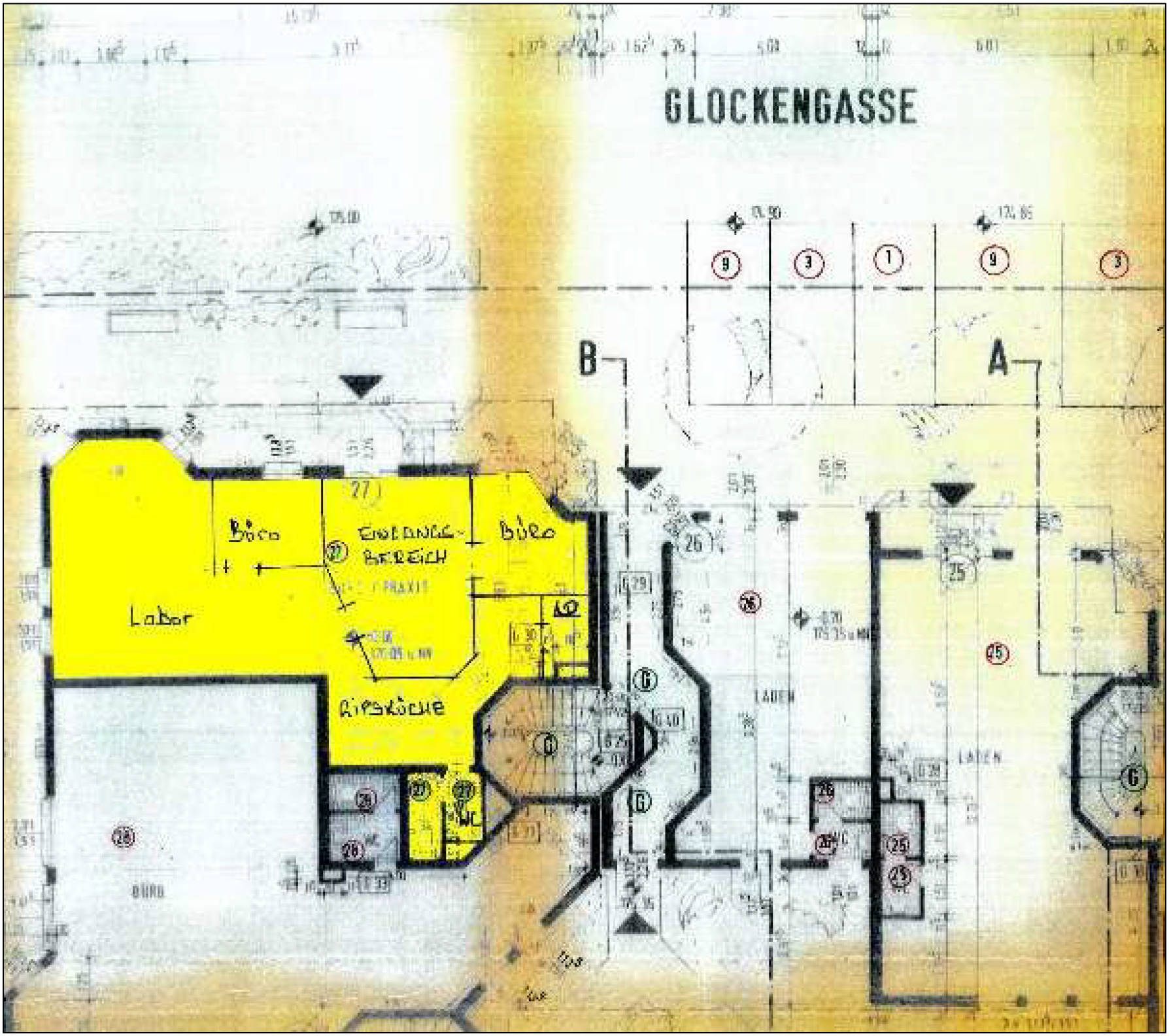 nordrheinwestpfalen 0011K0014-2024 Hauptstraße 88,90, Klosterstraße 63, Glockengasse, 53340 Meckenheim