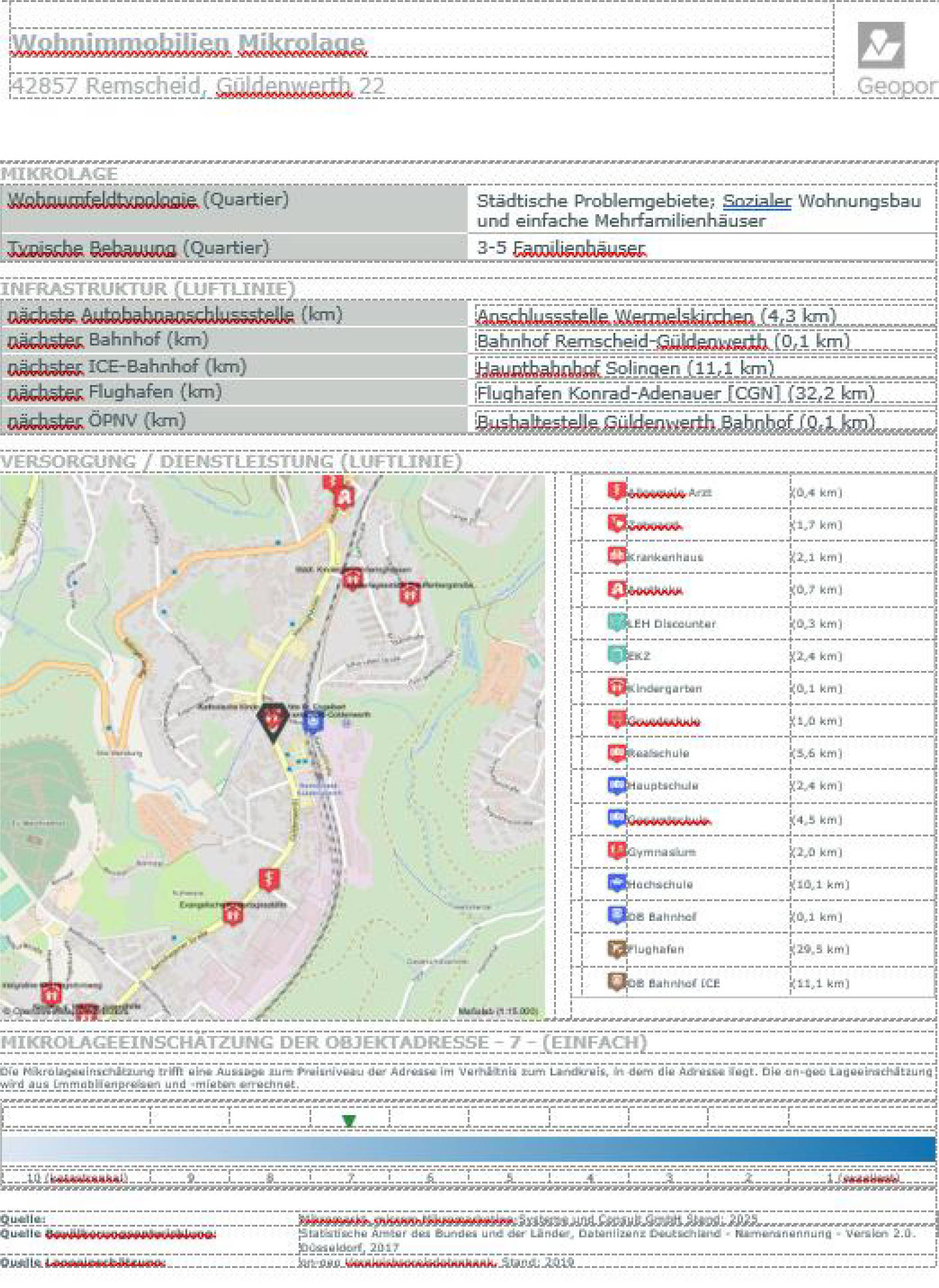 Garage, Wohnung im Erdgeschoss in Güldenwerth 22, 24, 42857 Remscheid - Bild 3