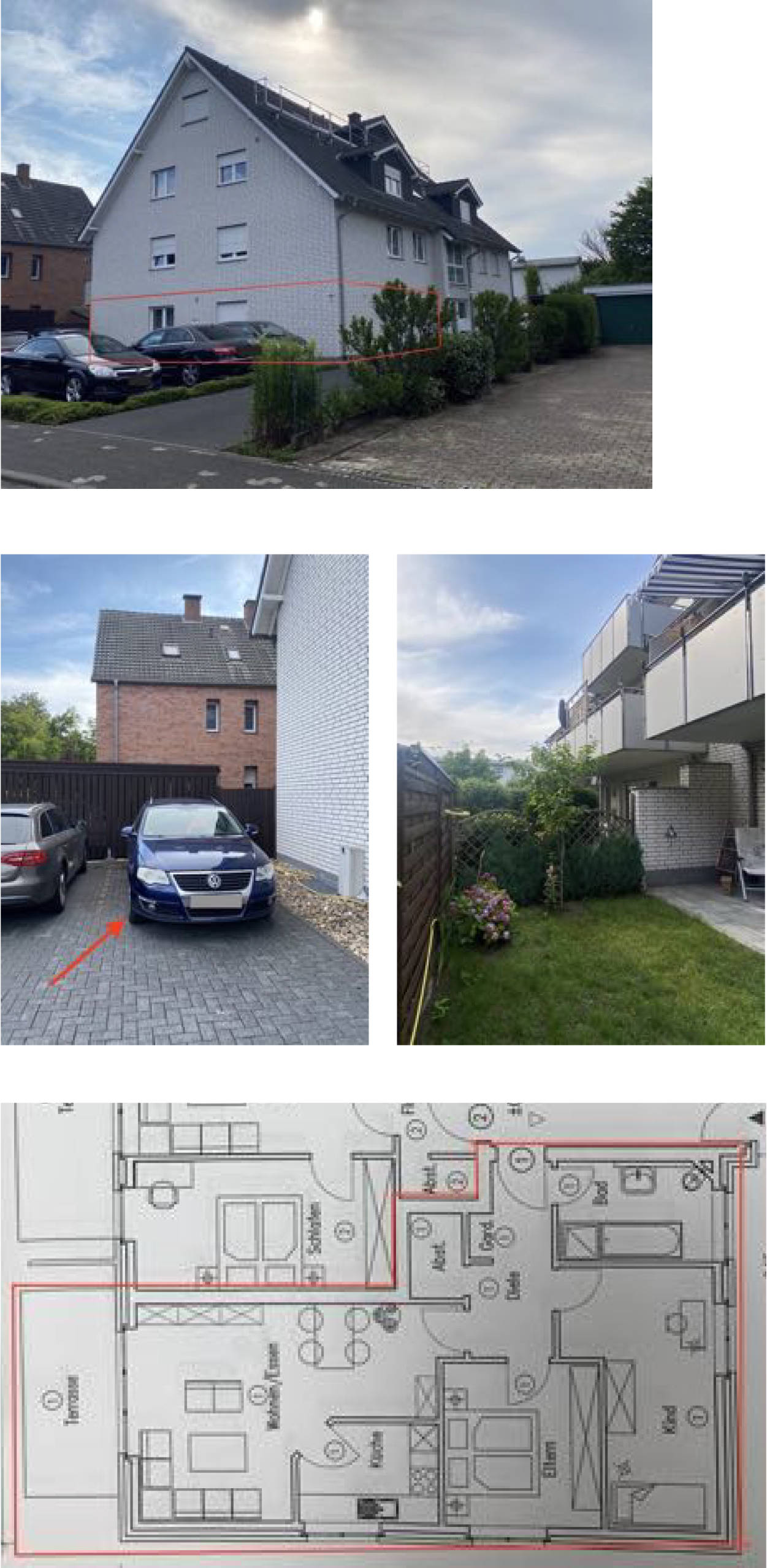 Kfz-Stellplatz, Eigentumswohnung (1 bis 2 Zimmer) in Humboldtstraße 5, 33330 Gütersloh