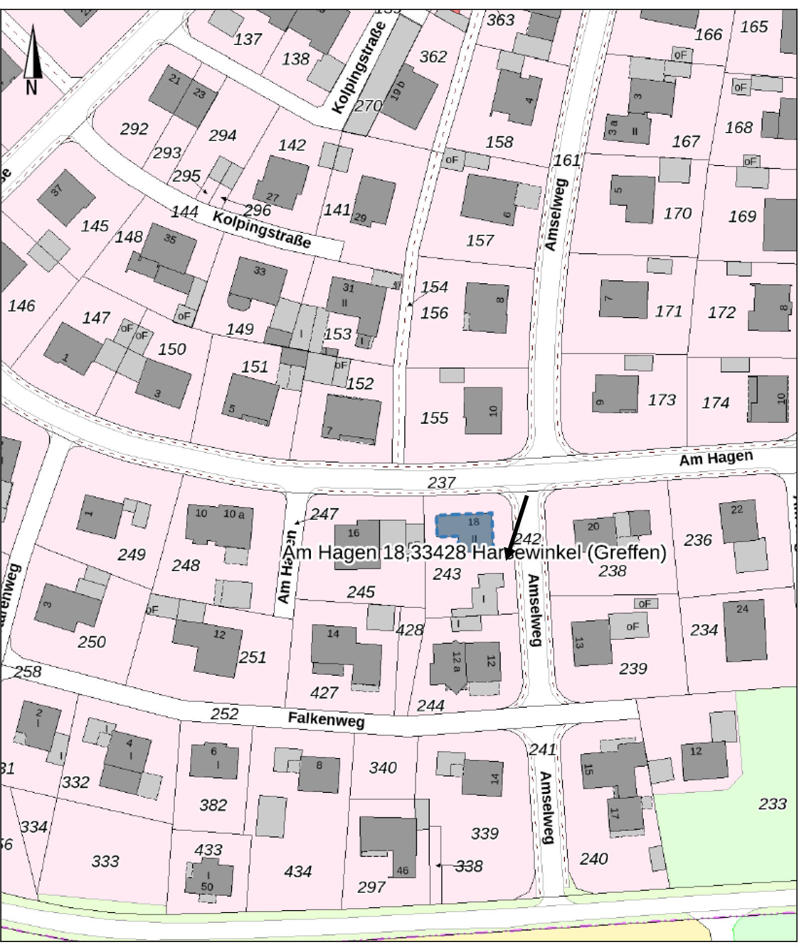 nordrheinwestpfalen 0011 a K 0016/2024 Am Hagen 18, 33428 ;Harsewinkel;Marienfeld, Greffen 10
