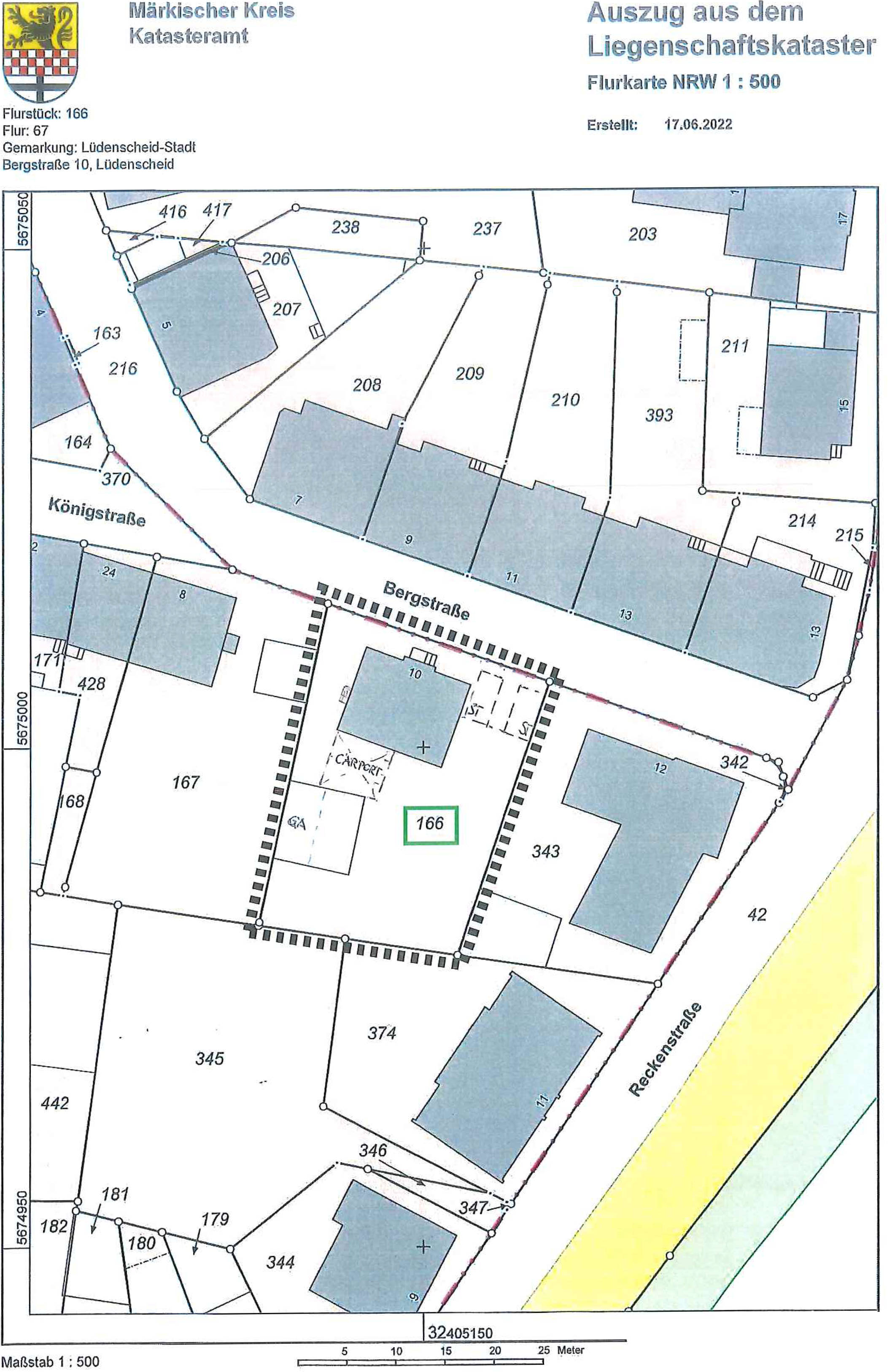 Zweifamilienhaus, Garage/ Lagergebäude in Bergstraße 10, 58511 Lüdenscheid - Bild 2