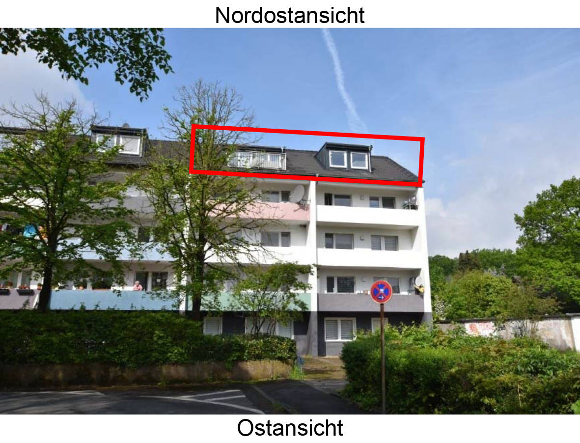 Eigentumswohnung (3 bis 4 Zimmer), Dachgeschosswohnung mit Dachterrasse in Goethestraße 17, 18, 19, 20, 59192 Bergkamen, Weddinghofen