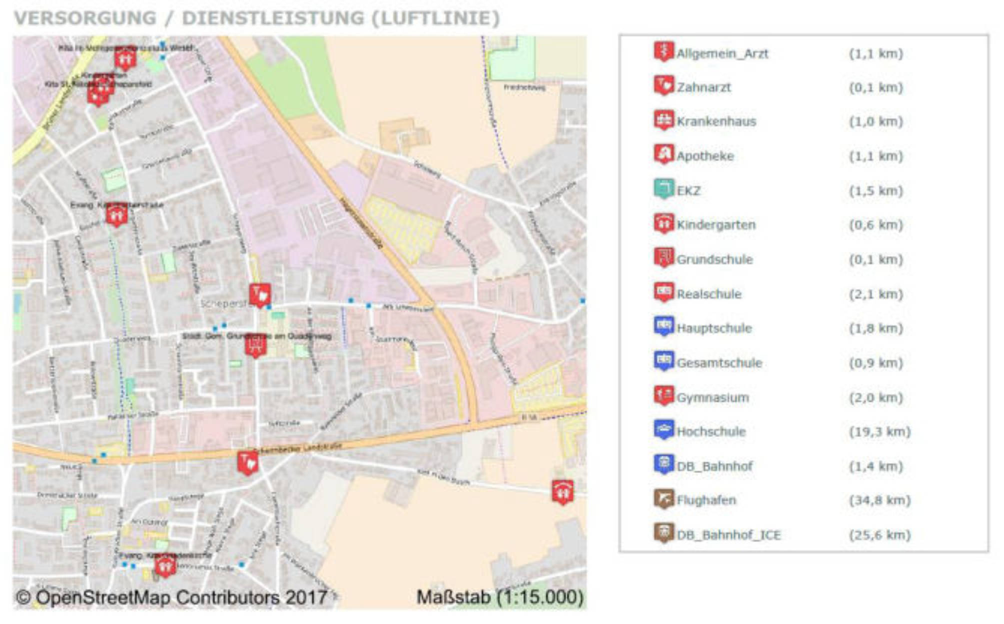 Erbbaurecht und dazugehörige Grundstücke - Reihenhaus - Nutzungsrecht an einer Garage - unbebautes Grundstück in An der Stadtgärtnerei 4, 46485 Wesel - Bild 5