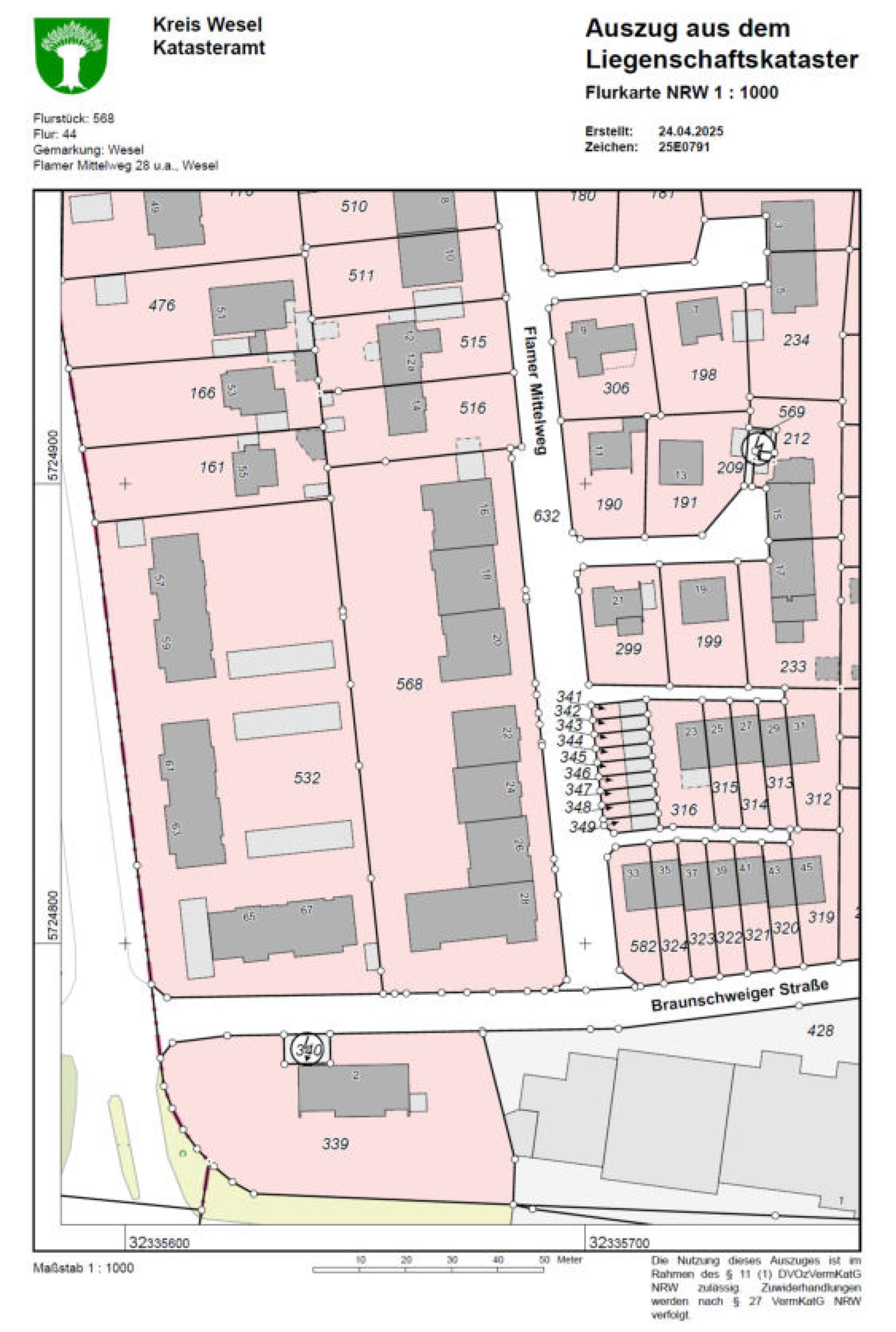 nordrheinwestpfalen 0014 K 0005/2025 Flamer Mittelweg 16 - 28, 46483 Wesel 15