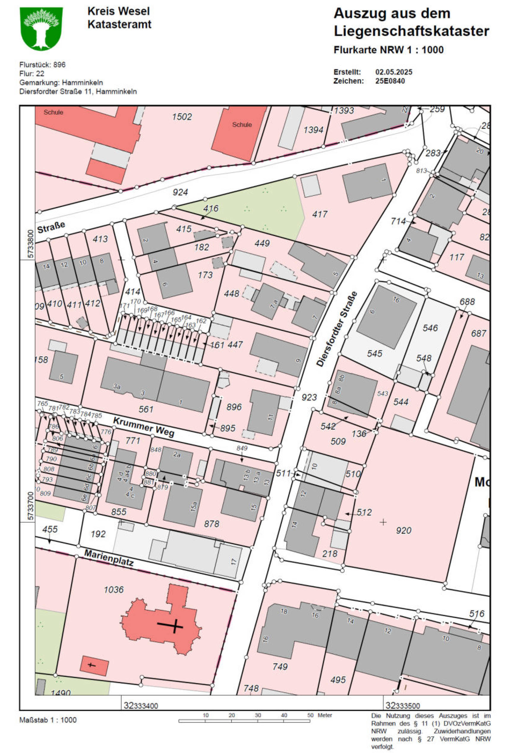 nordrheinwestpfalen 0014 K 0006/2025 Diersfordter Straße 11, 46499 Hamminkeln 8