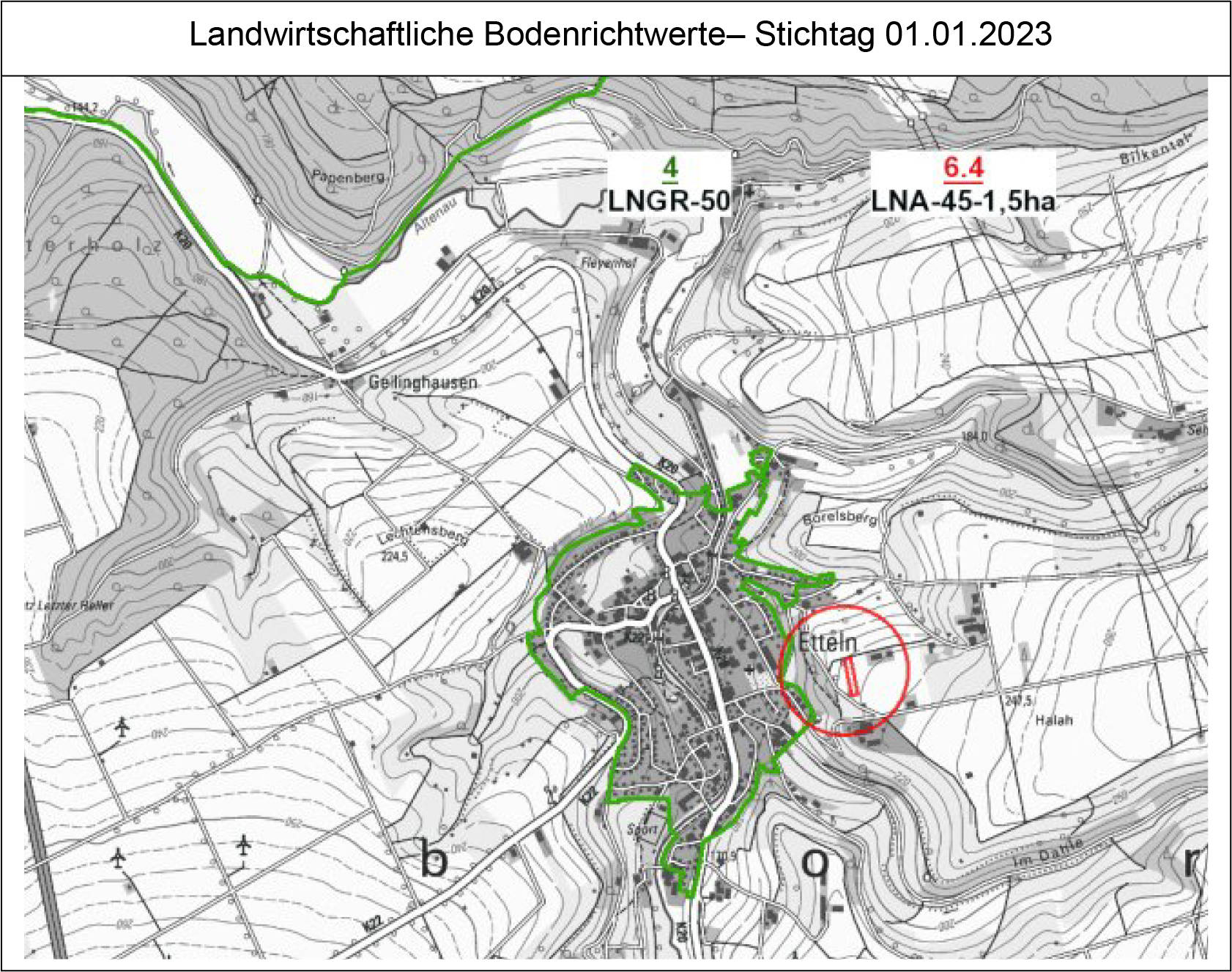 Unterm Müllmerg/Halah, 33178 Borchen, Etteln