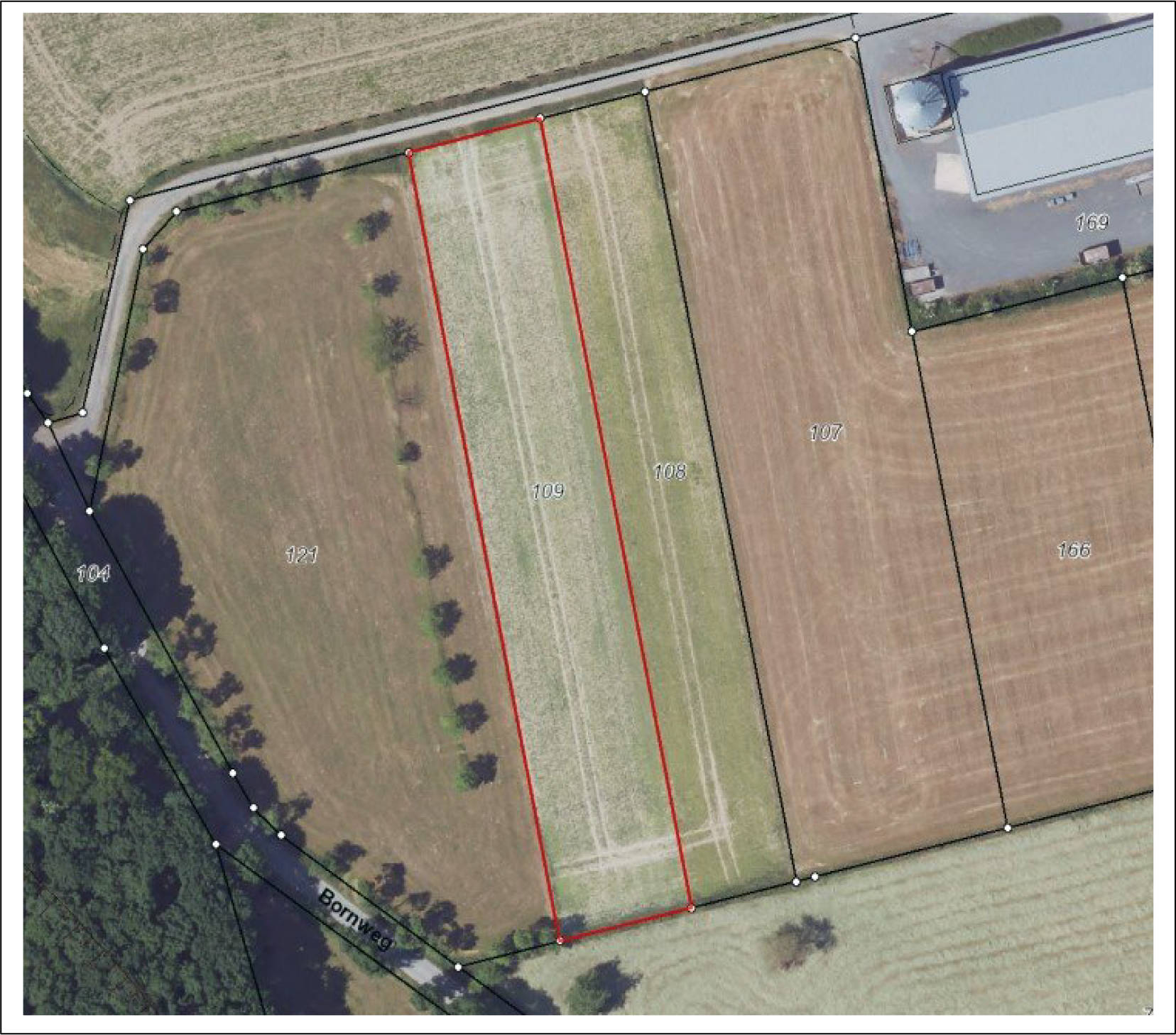 land- und forstwirtschaftlich genutztes Grundstück in Unterm Müllmerg/Halah, 33178 Borchen, Etteln - Bild 2