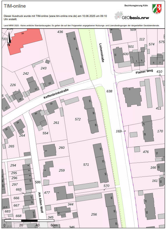 nordrheinwestpfalen 0014 K 0008/2025 Luisenstraße 44, 46, 48, 46483 Wesel 13