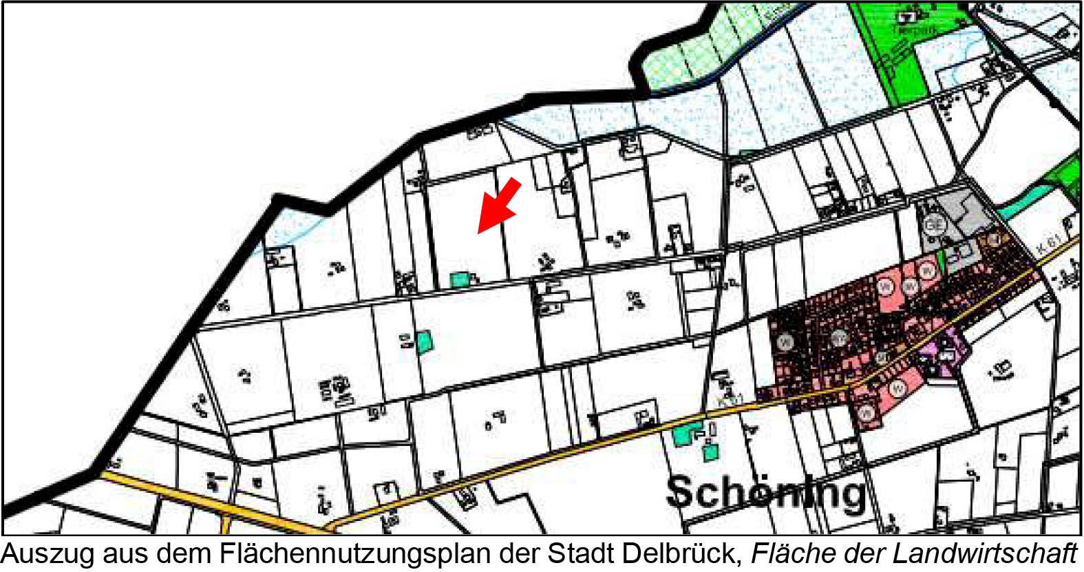 land- und forstwirtschaftlich genutztes Grundstück in Hoppenmeer 52, Schöning, 33129 Delbrück, Westerloh - Bild 5