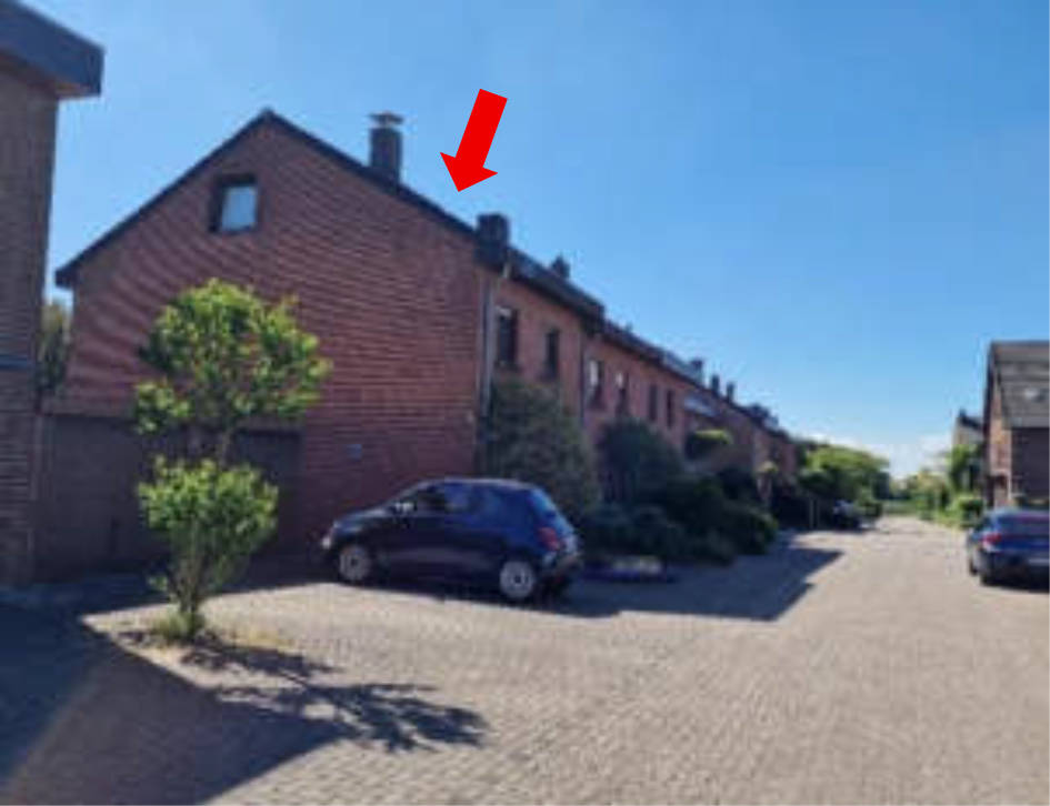 Einfamilienhaus (Reihenendhaus), Garage, Verkehrsfläche, in Heinrich-von-Gemen-Straße 13, 46514 Schermbeck - Bild 3