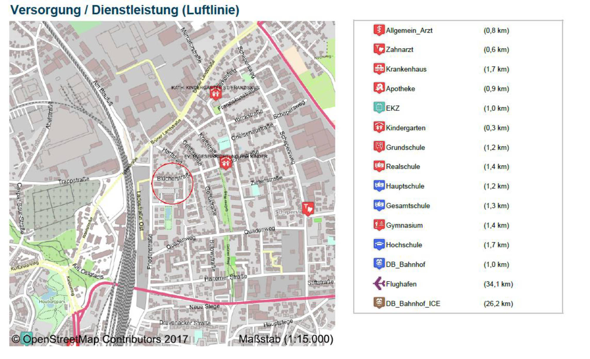 Wohnungserbbaurecht - 3-Raum Wohnung - bzw. Teilerbbaurecht - Tiefgaragenstellplatz - in Friedenstraße 84, 84a, 84b, 84c, 84d, 84e, 86, 86a, 86b, 86c, 86d, 86e, 86f,, 46485 Wesel - Bild 4