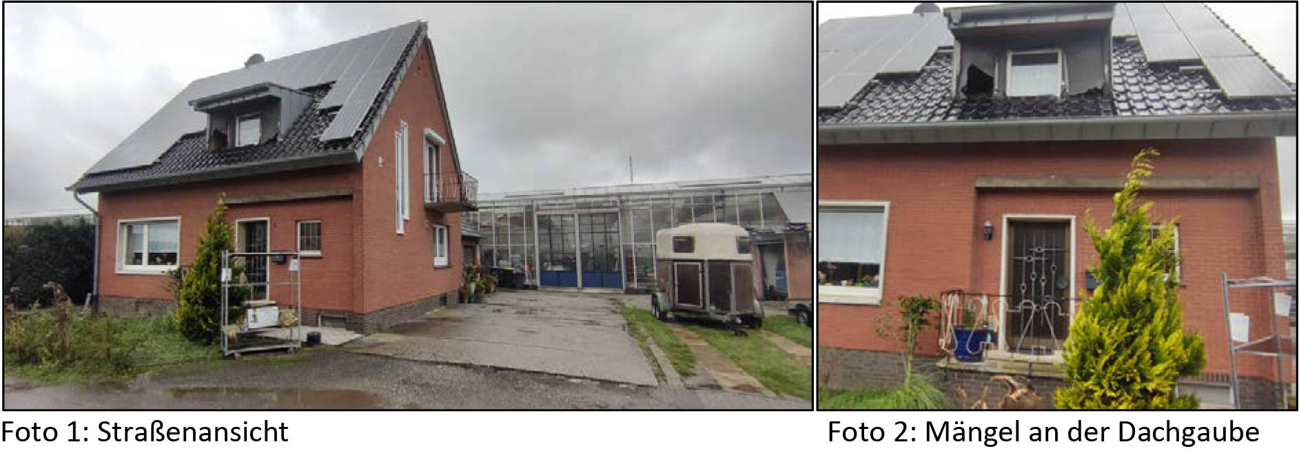 Garage, Einfamilienhaus, landwirtschaftlich genutztes Grundstück in Gester Weg 4 und In der Krummen Laer, 46487 Wesel, Büderich