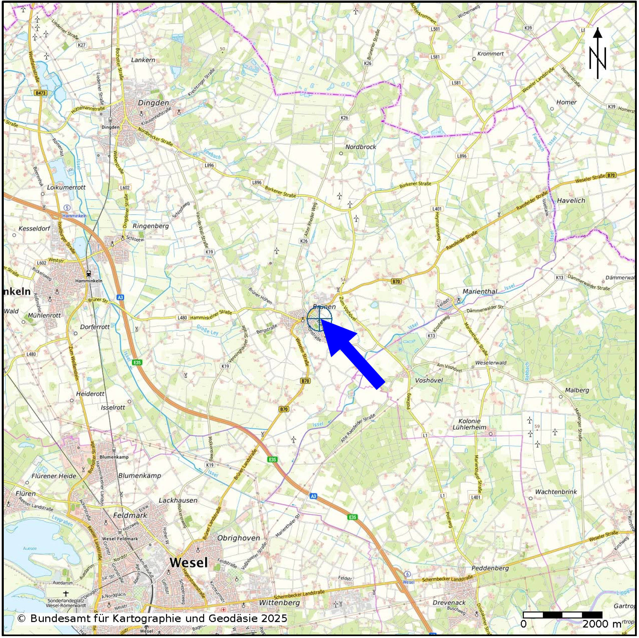 nordrheinwestpfalen 0014 K 0027/2024 Höhenweg 20, 46499 Hamminkeln, Brünen 12