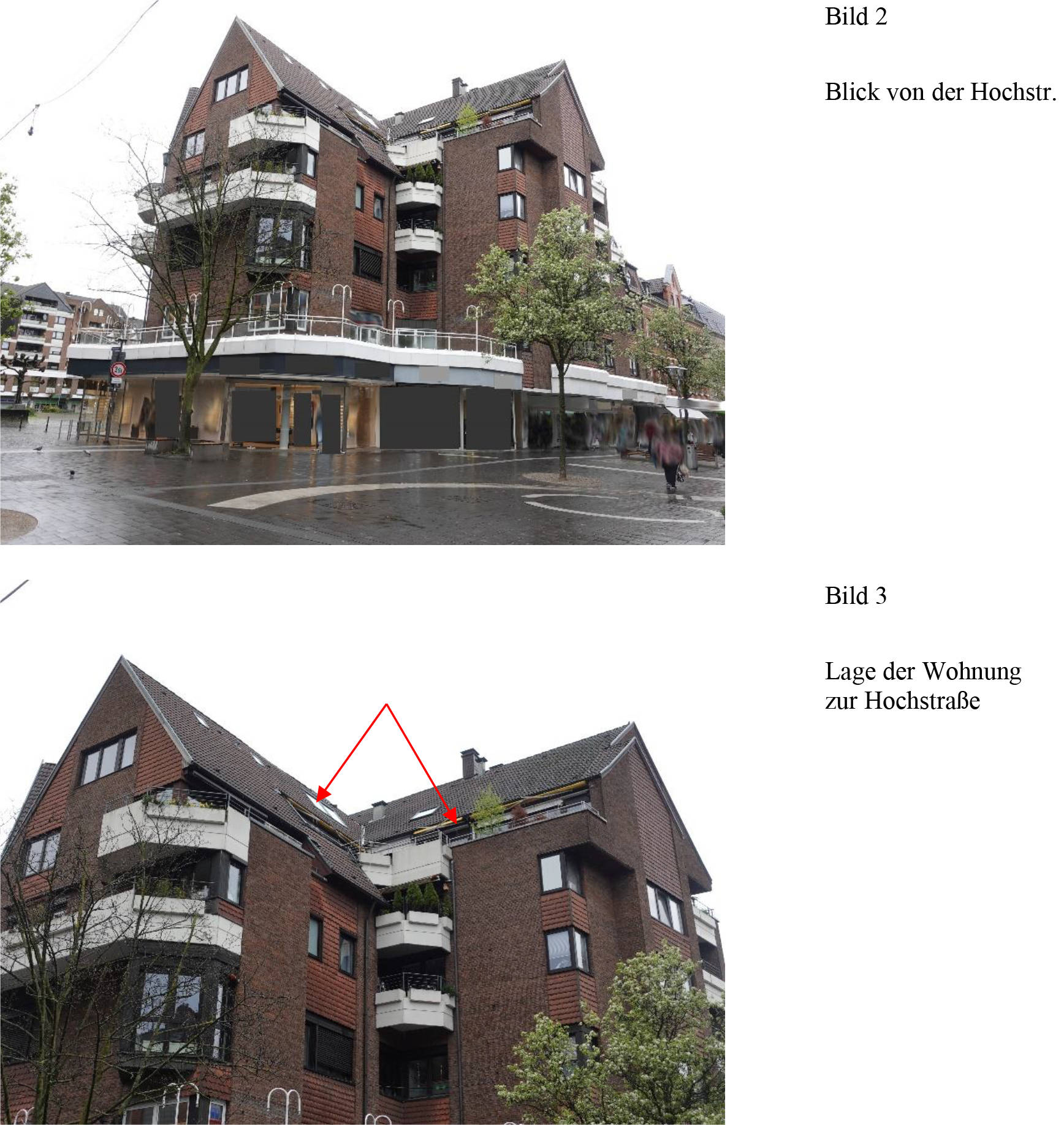 Eigentumswohnung im Dachgeschoss in Hochstraße 31,29 /Goetheplatz 2, 45964 Gladbeck, Gladbeck-Mitte