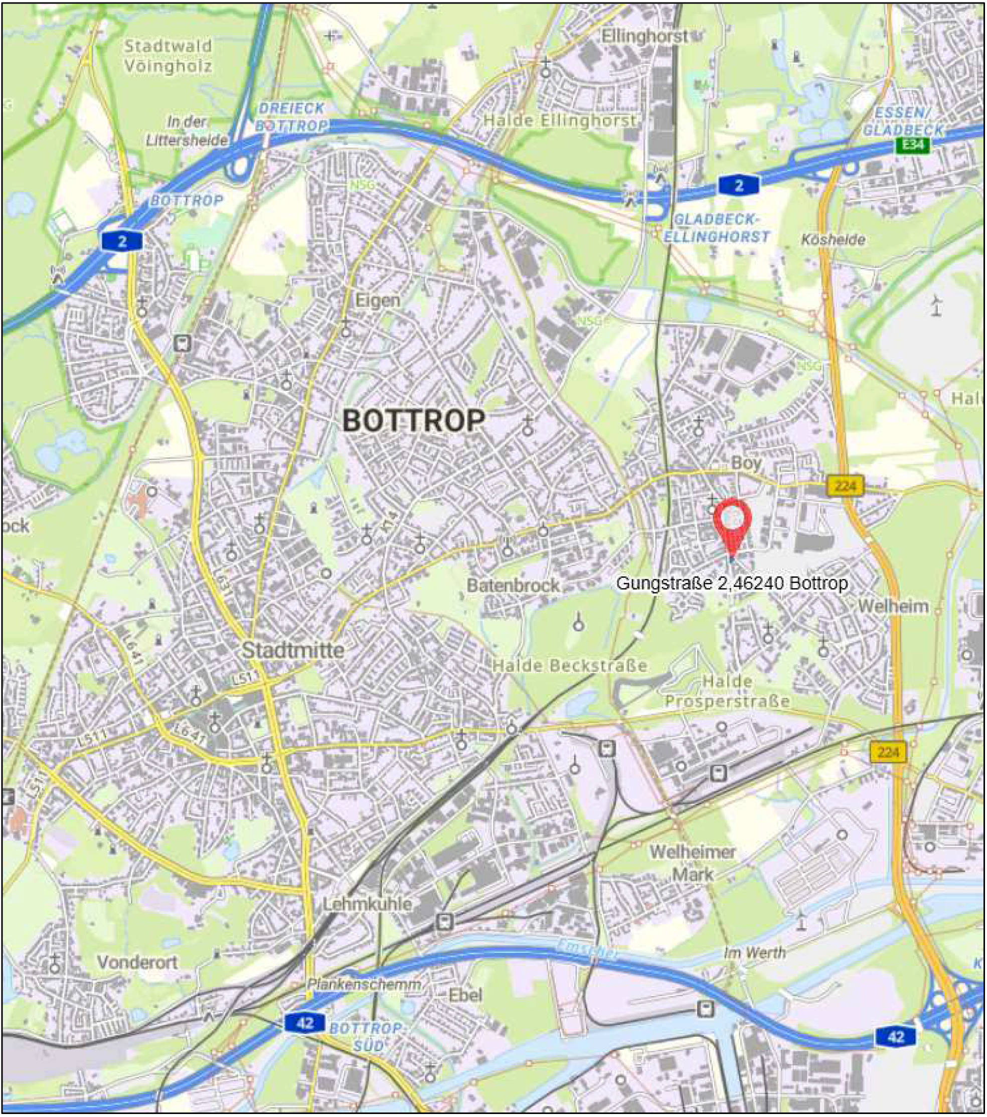 nordrheinwestpfalen 0016K0005/2024 Gungstr. 2, Johannesstr. 69, 46240 Bottrop 34