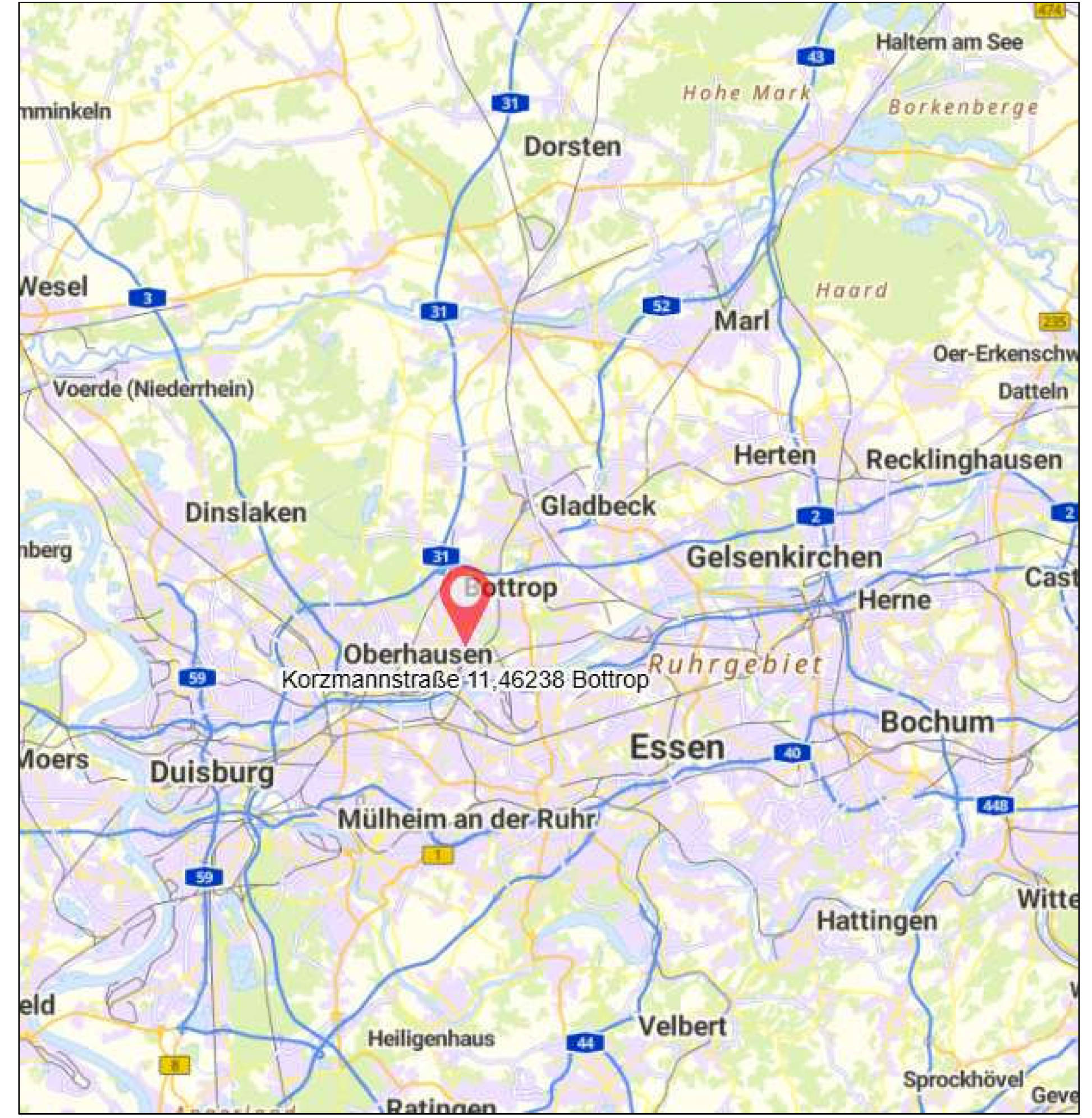 nordrheinwestpfalen 0016 K 0015/2024 Korzmannstraße 11, 13, 46238 Bottrop 30