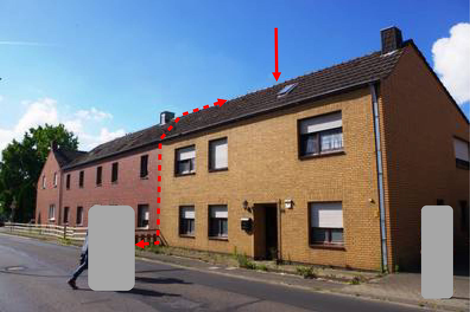 Garage, Einfamilienhaus, Es handelt sich bei dem Versteigerungsobjekt um ein Einfamilienhausgrundstück (Reihenendhaus) mit 2 Garagen. in Wasserburgstraße 78, 41569 Rommerskirchen, Anstel - Bild 4