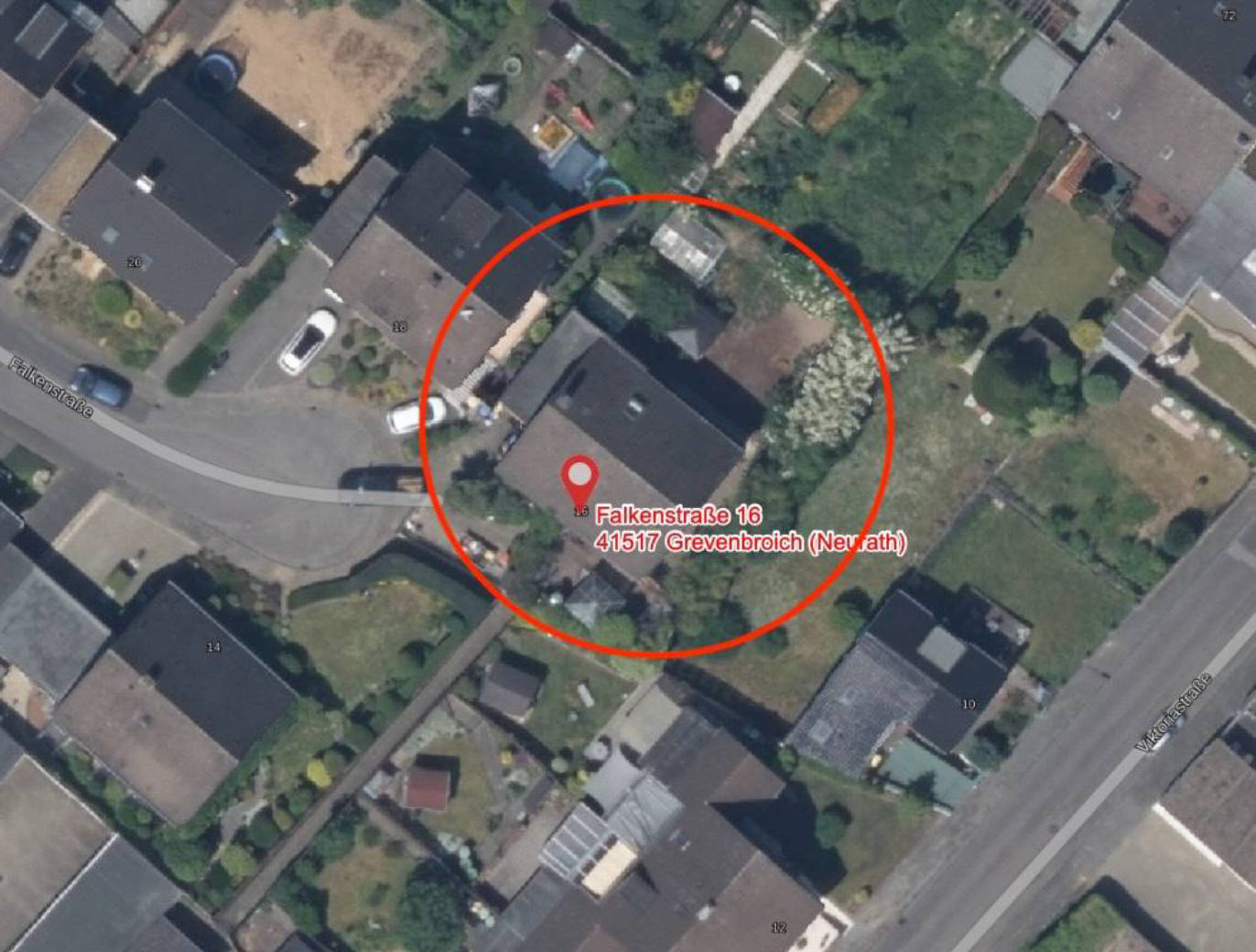 Garage, Einfamilienhaus in Falkenstraße 16, 41517 Grevenbroich, Neurath - Bild 3