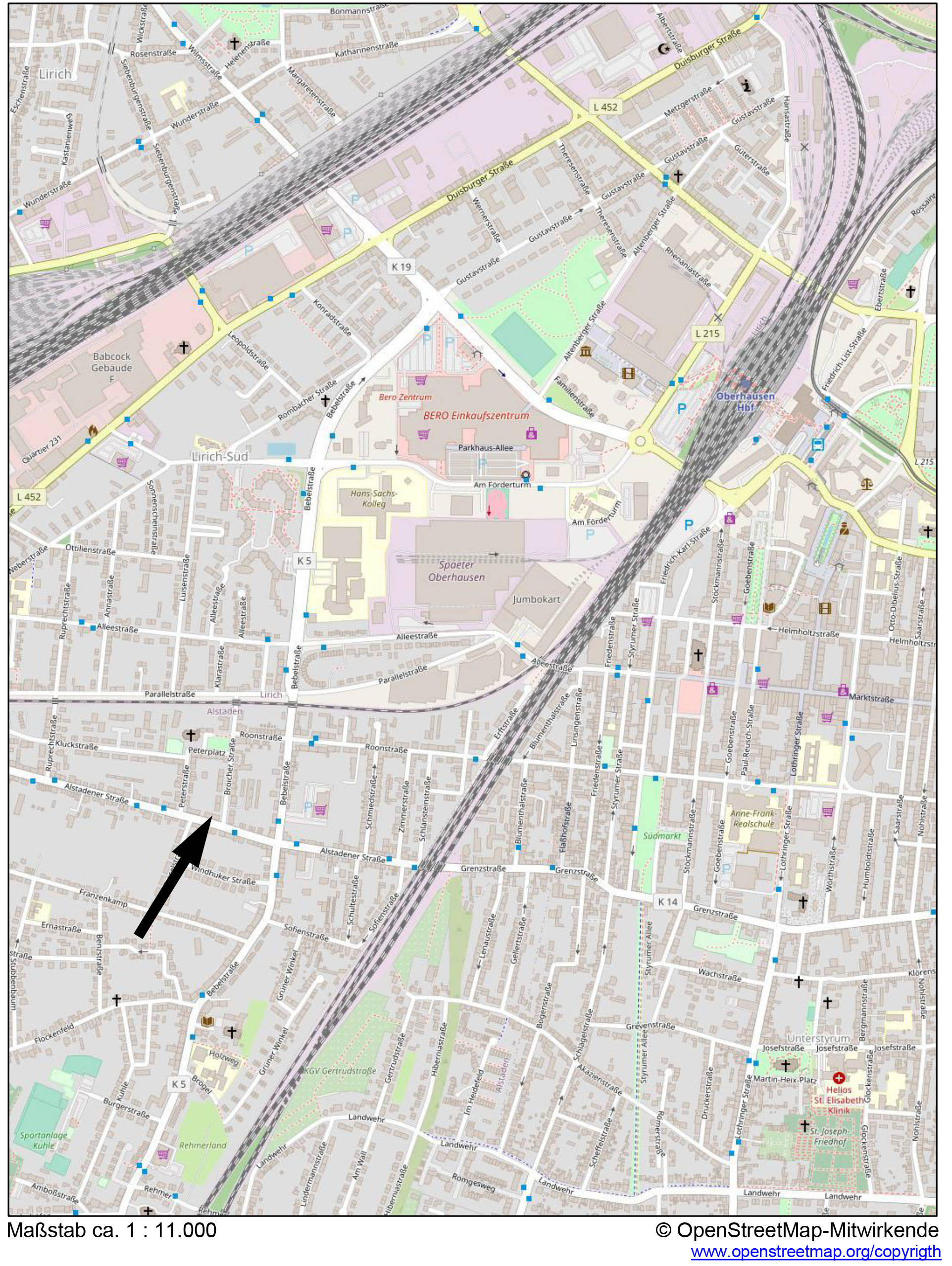 nordrheinwestpfalen 0017K0030-2023 Alstadener Straße 62, 46049 Oberhausen 13