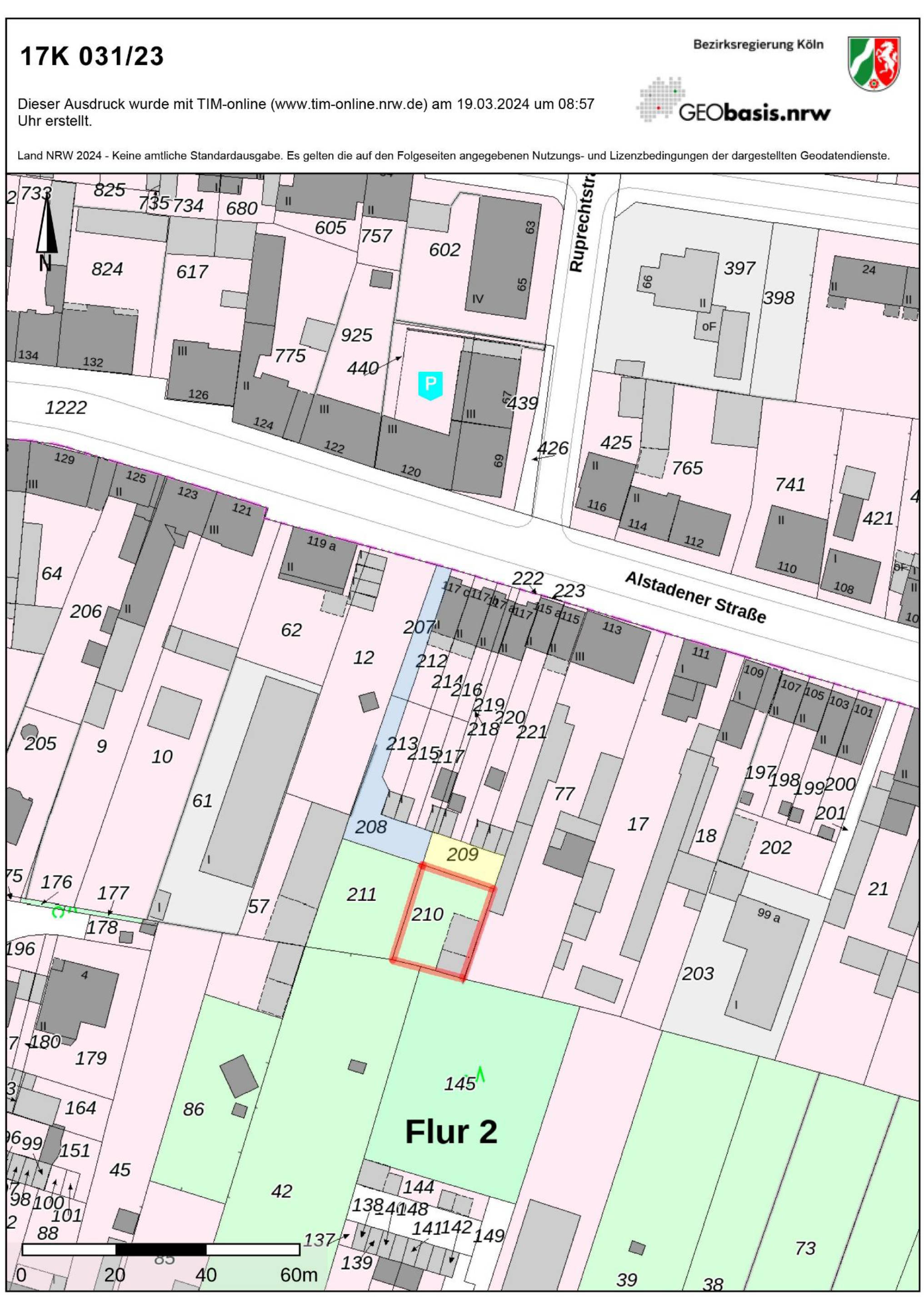nordrheinwestpfalen 0017K0031-2023 Alstadener Straße ohne Nummer (hinter 117), 46049 Oberhausen 14