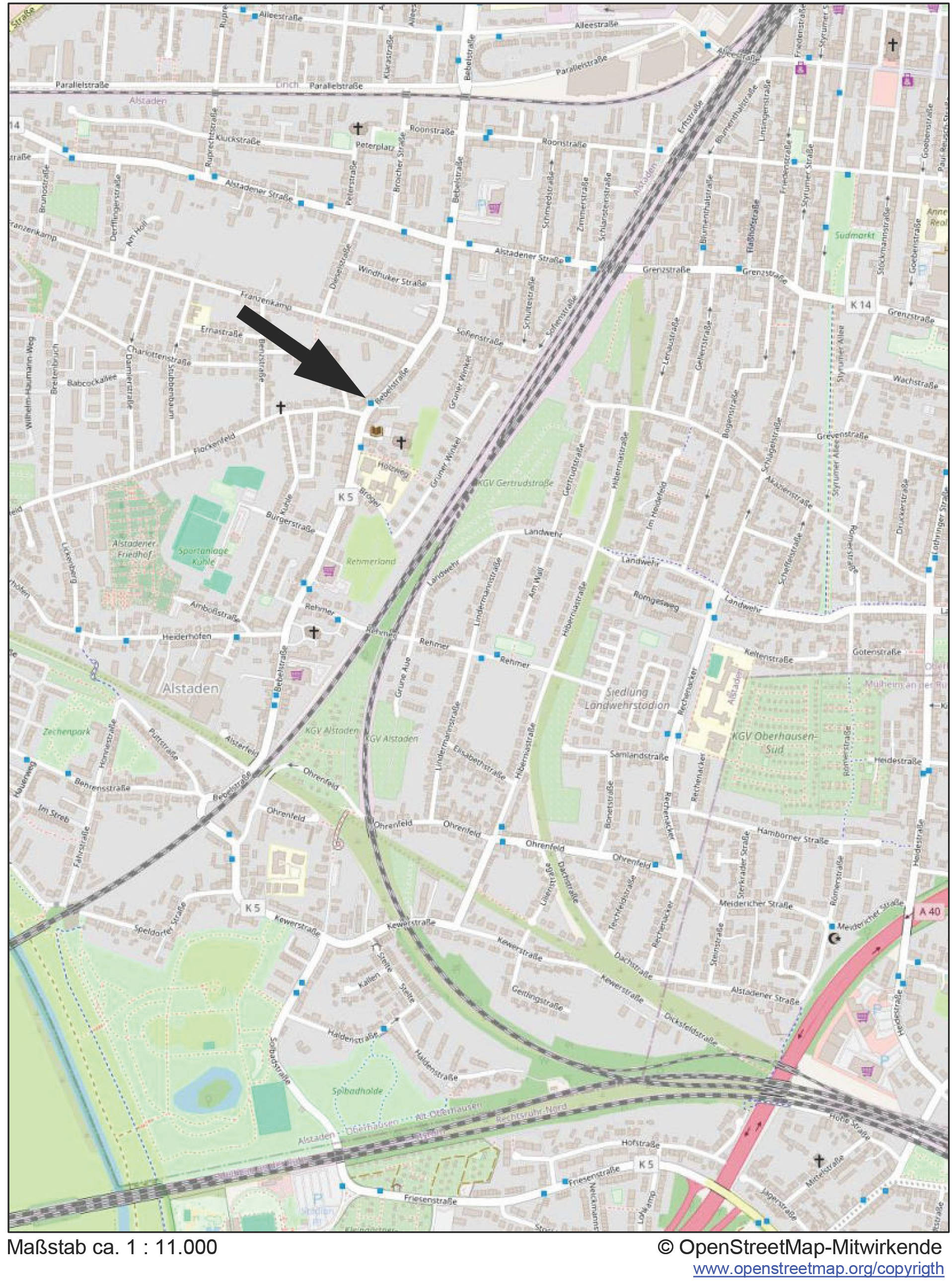 nordrheinwestpfalen 0017K0034-2024 Bebelstraße 171 und Bebelstraße, 46049 Oberhausen 18