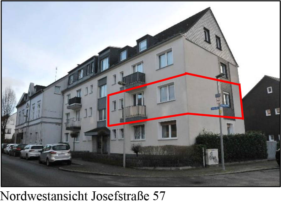 Eigentumswohnung (1 bis 2 Zimmer) in Josefstraße 57, 46045 Oberhausen, Styrum - Bild 2