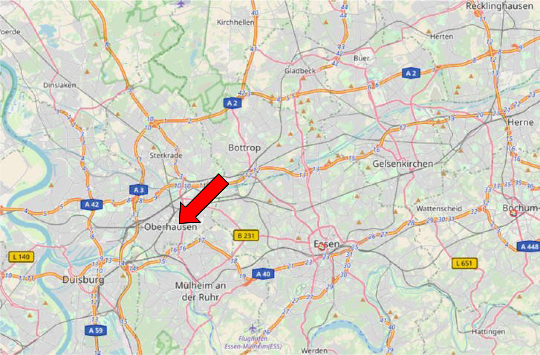 nordrheinwestpfalen 0017 K 0059/2024 Neumühler Straße 115, 46149 Oberhausen 16