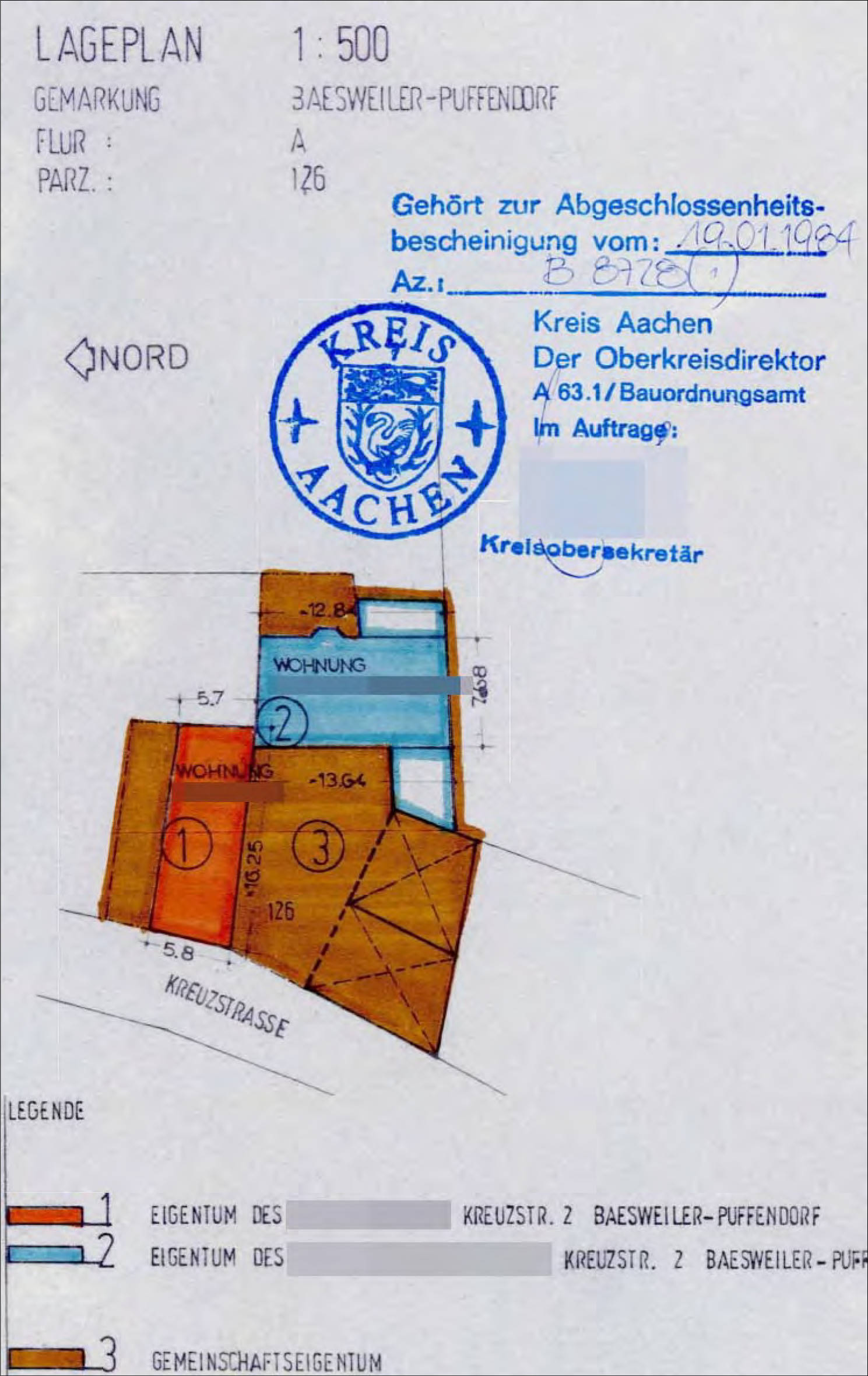 nordrheinwestpfalen 0018 K 0008/2025 Kreuzstraße 2/2a, 52499 Baesweiler, Puffendorf 36