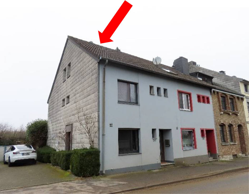 Garage, Einfamilienhaus in Niederforstbacher Straße 247, 52076 Aachen