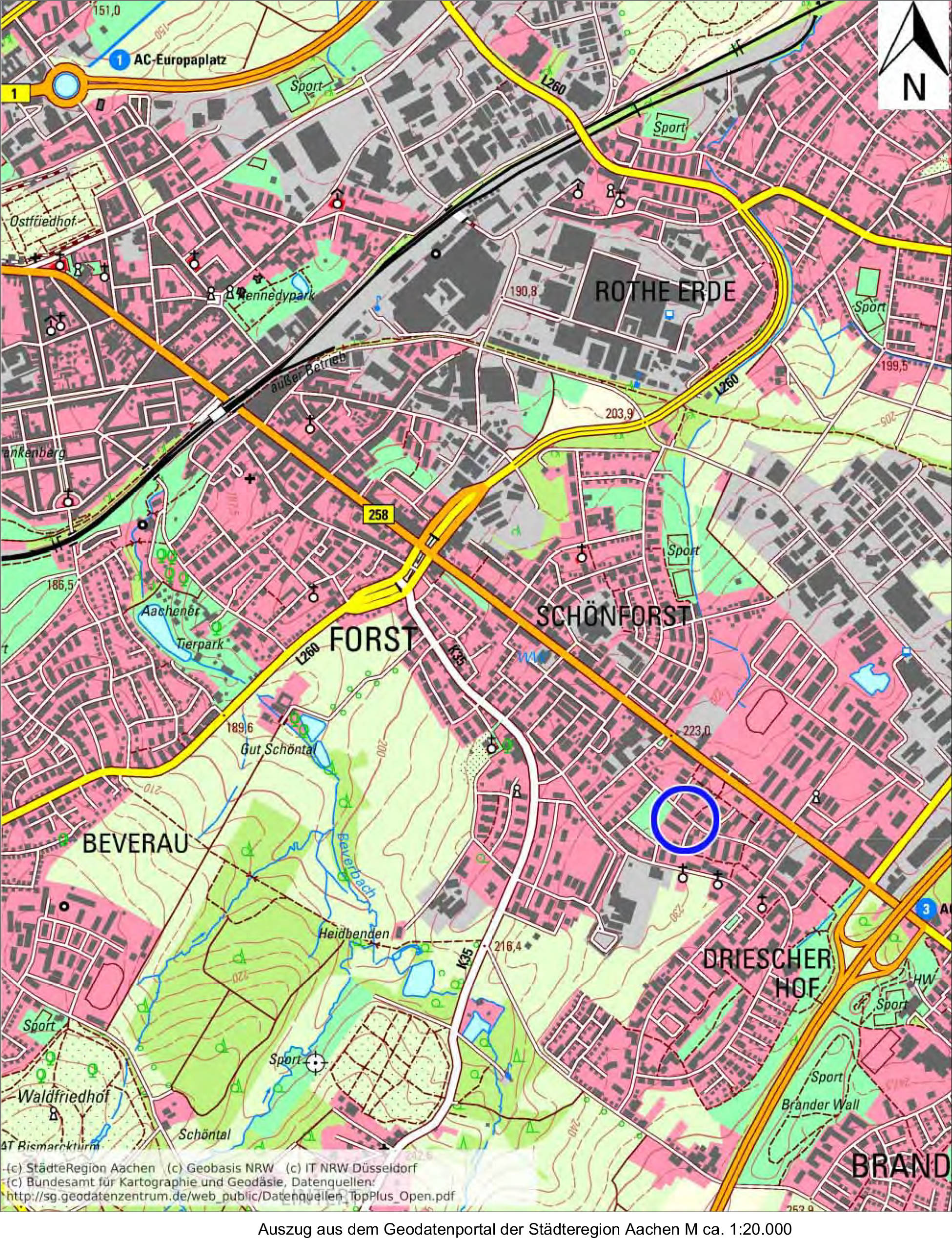 nordrheinwestpfalen 0018 K 0034/2025 Johannstraße 8, 52078 Aachen, Forst 28