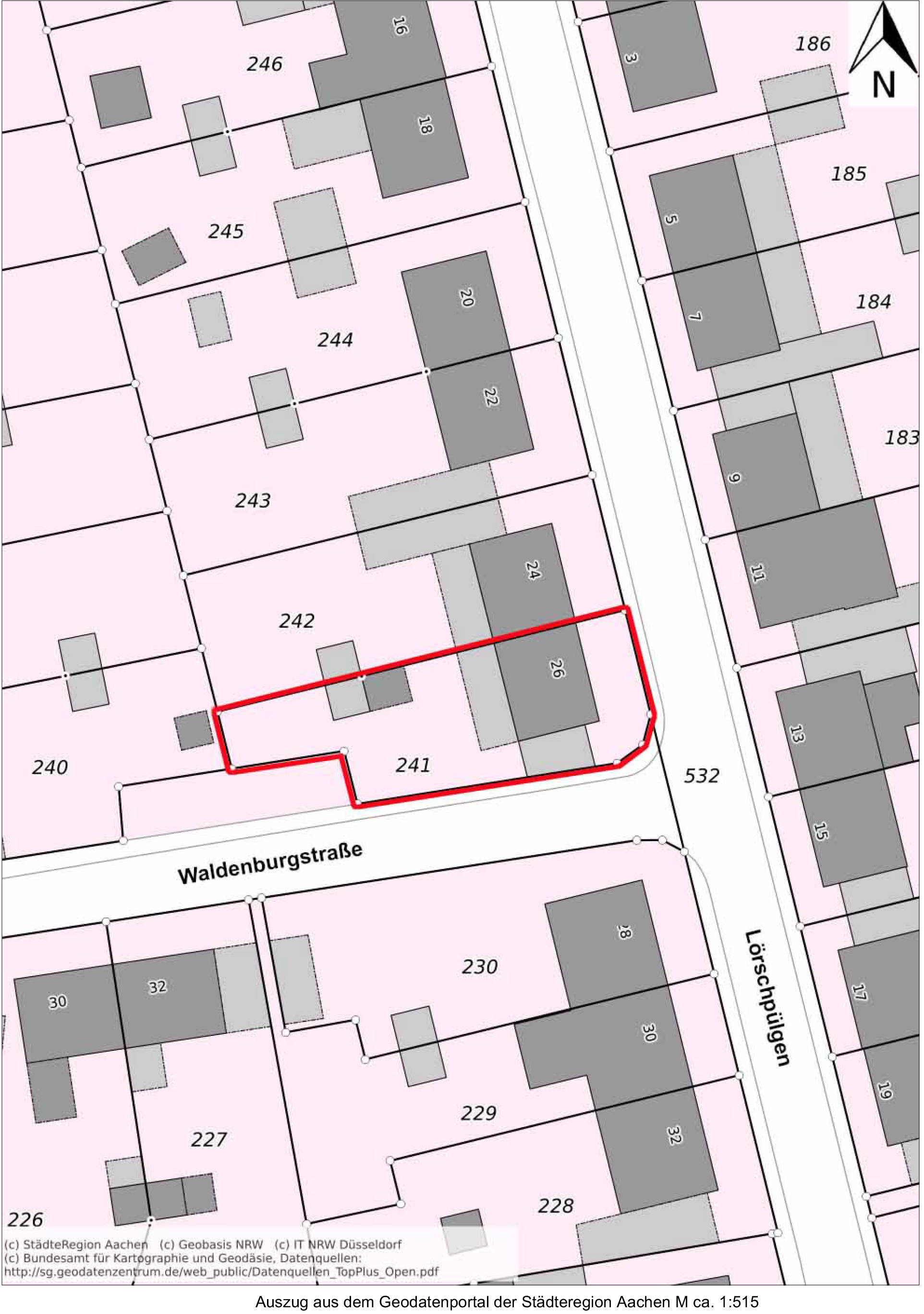 nordrheinwestpfalen 0018 K 0064/2024 Lörschpülgen 26, 52134 Herzogenrath, Merkstein 15