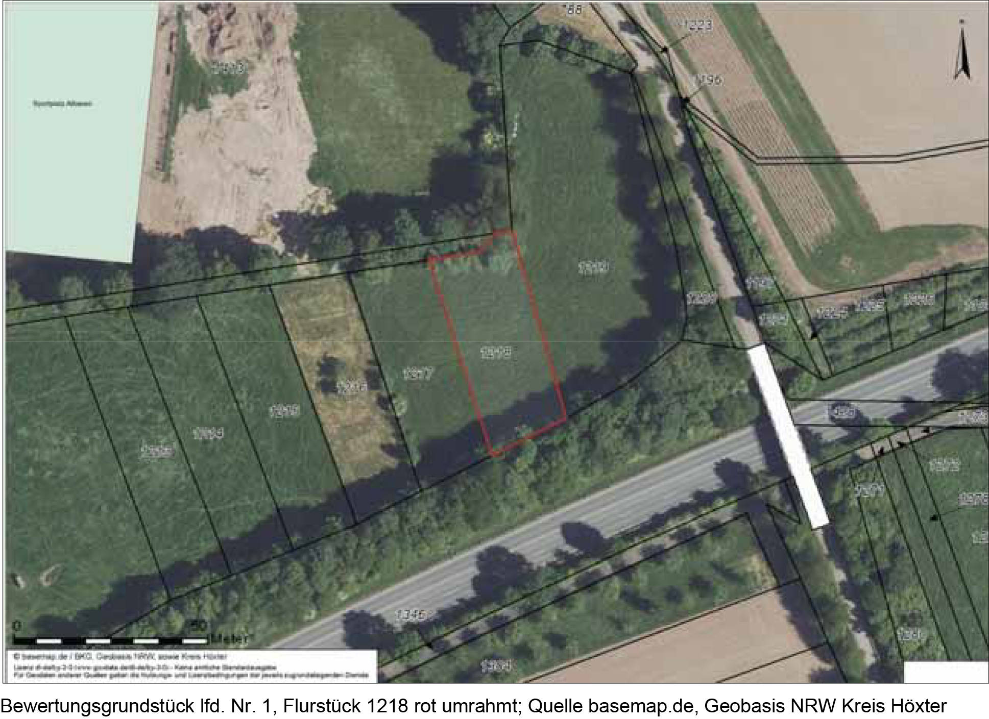 Grünland in Abgunst, 37671 Höxter, Albaxen - Bild 3