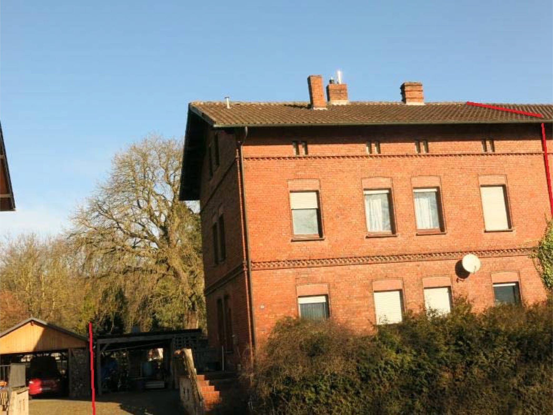 Doppelhaushälfte mit Nebengebäude und Carport in Höxtersche Straße 23, 37671 Höxter, Ottbergen - Bild 5