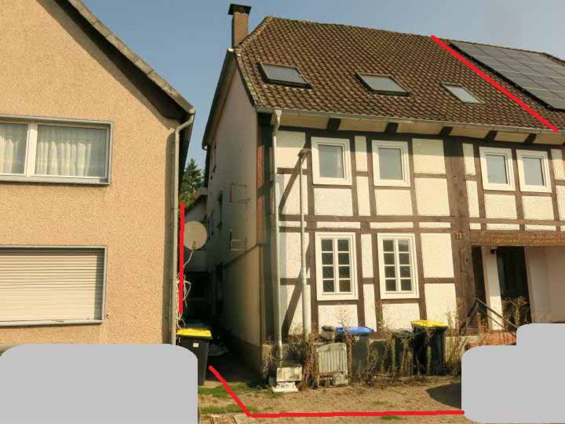 Zwei- (bis Drei-) Parteien-Doppelhaushälfte in Obere Reihe 28, 37671 Höxter, Albaxen - Bild 3