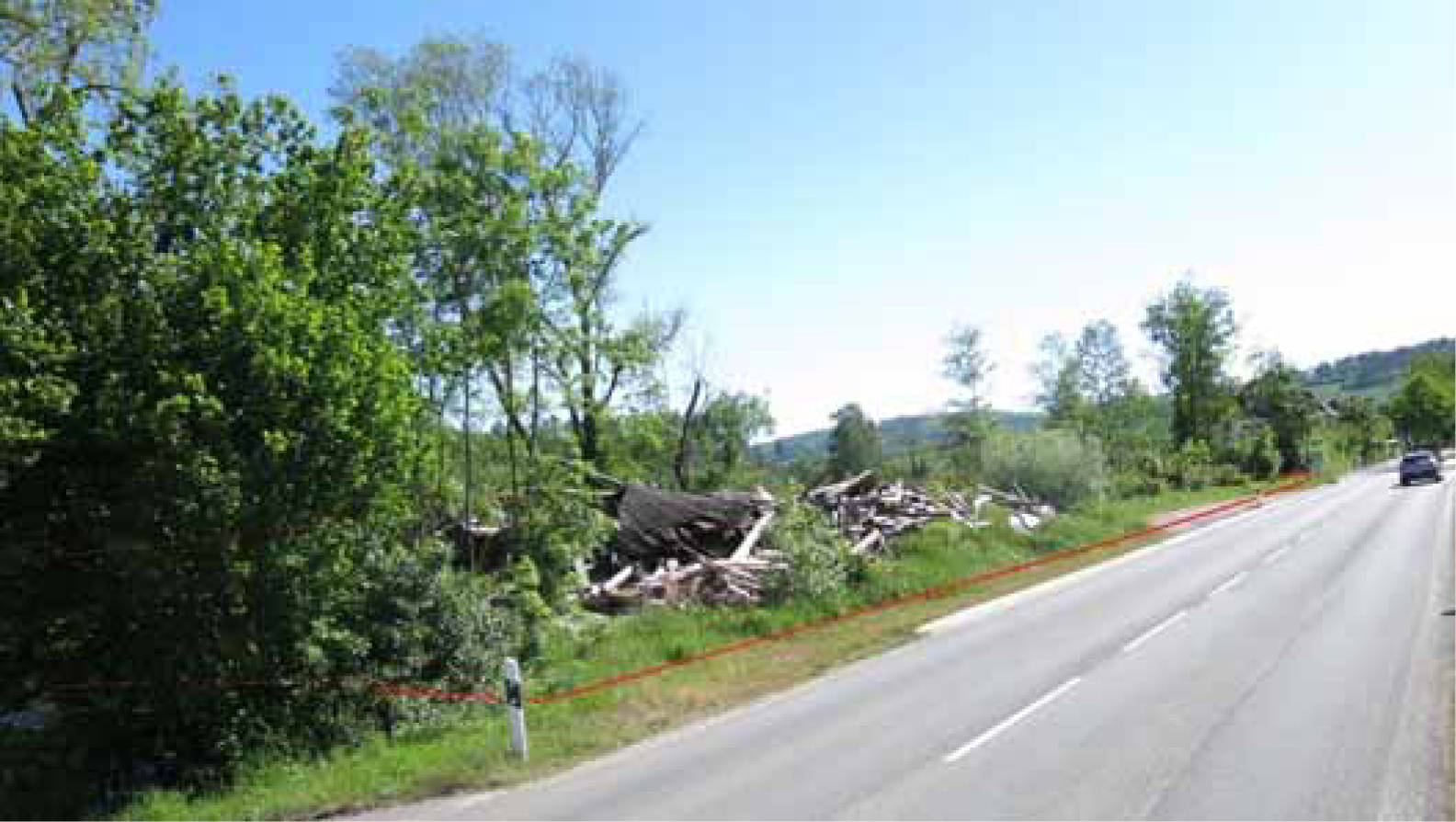 Grundstück im Außenbereich (§ 35 BauGB) mit Bauruine in Lütmarser Tal 34, 37671 Höxter, Lütmarsen - Bild 4