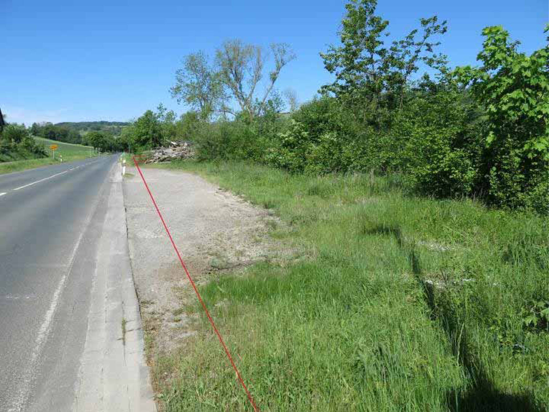 Grundstück im Außenbereich (35 BauGB) mit Bauruine in Lütmarser Tal 34, 37671 Höxter, Lütmarsen - Bild 2