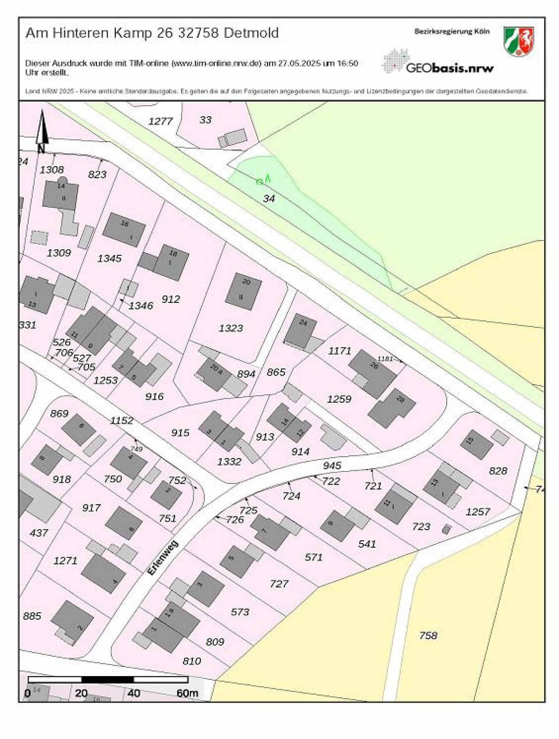 nordrheinwestpfalen 0021 K 0029/2025 Am Hinteren Kamp 26, 32758 Detmold 18