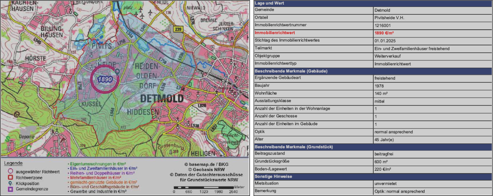 nordrheinwestpfalen 0021 K 0043/2024 Kupferbent 6, 32758 Detmold 29