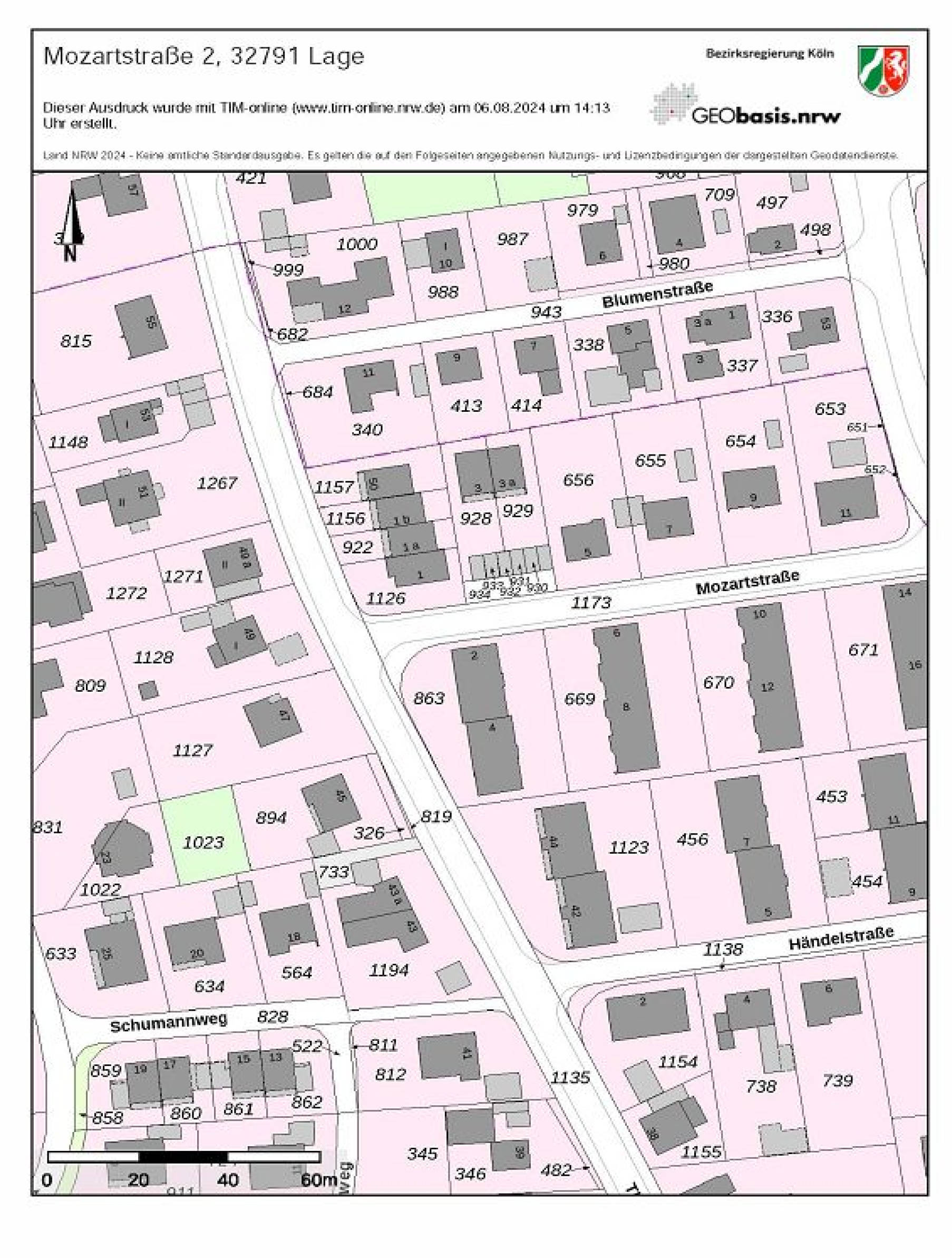 nordrheinwestpfalen 0021K0051-2023 Mozartstraße 2, 4, 32791 Lage, Lage