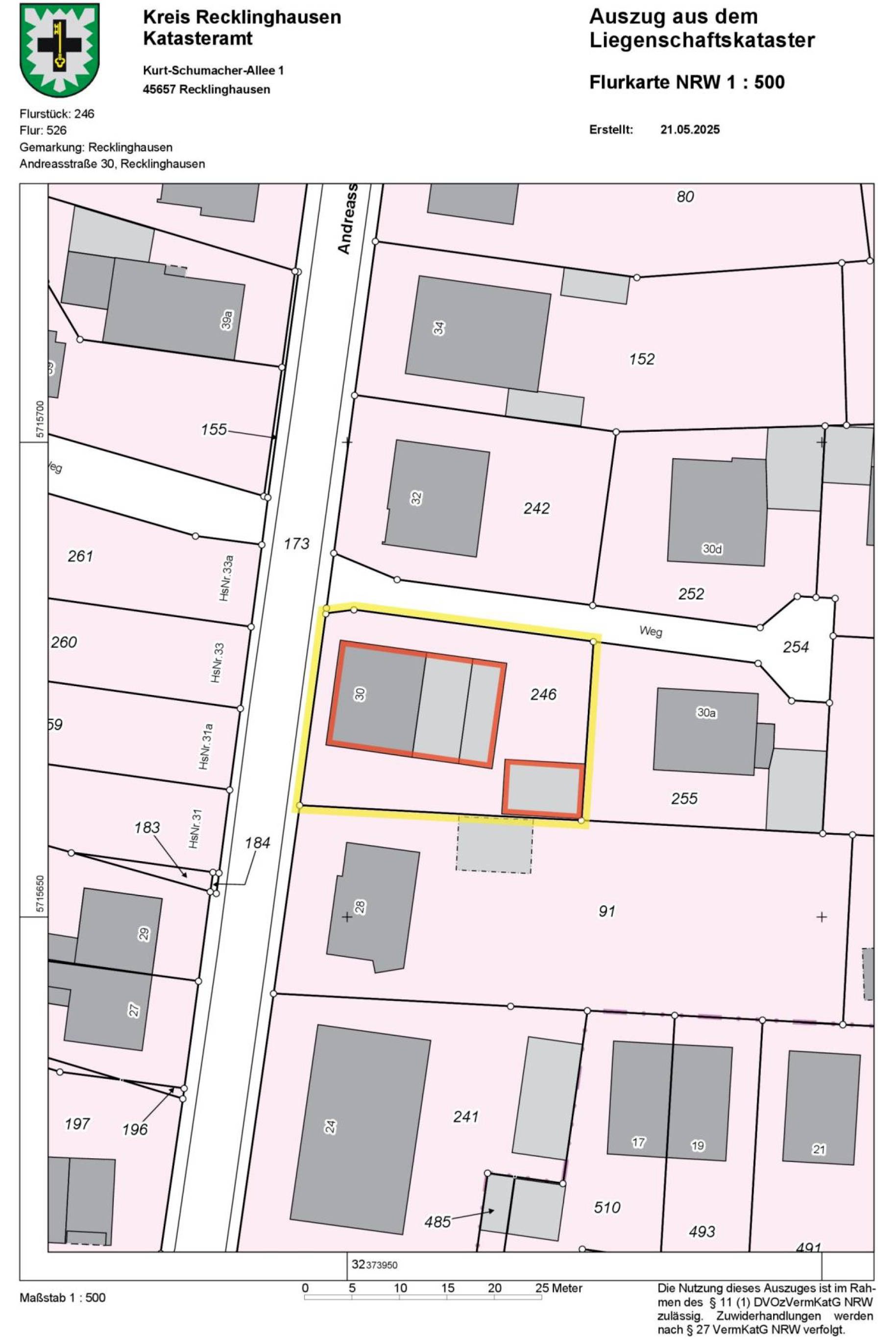 nordrheinwestpfalen 0022 . K 0012/2025 Andreasstraße 30, 45661 Recklinghausen 34