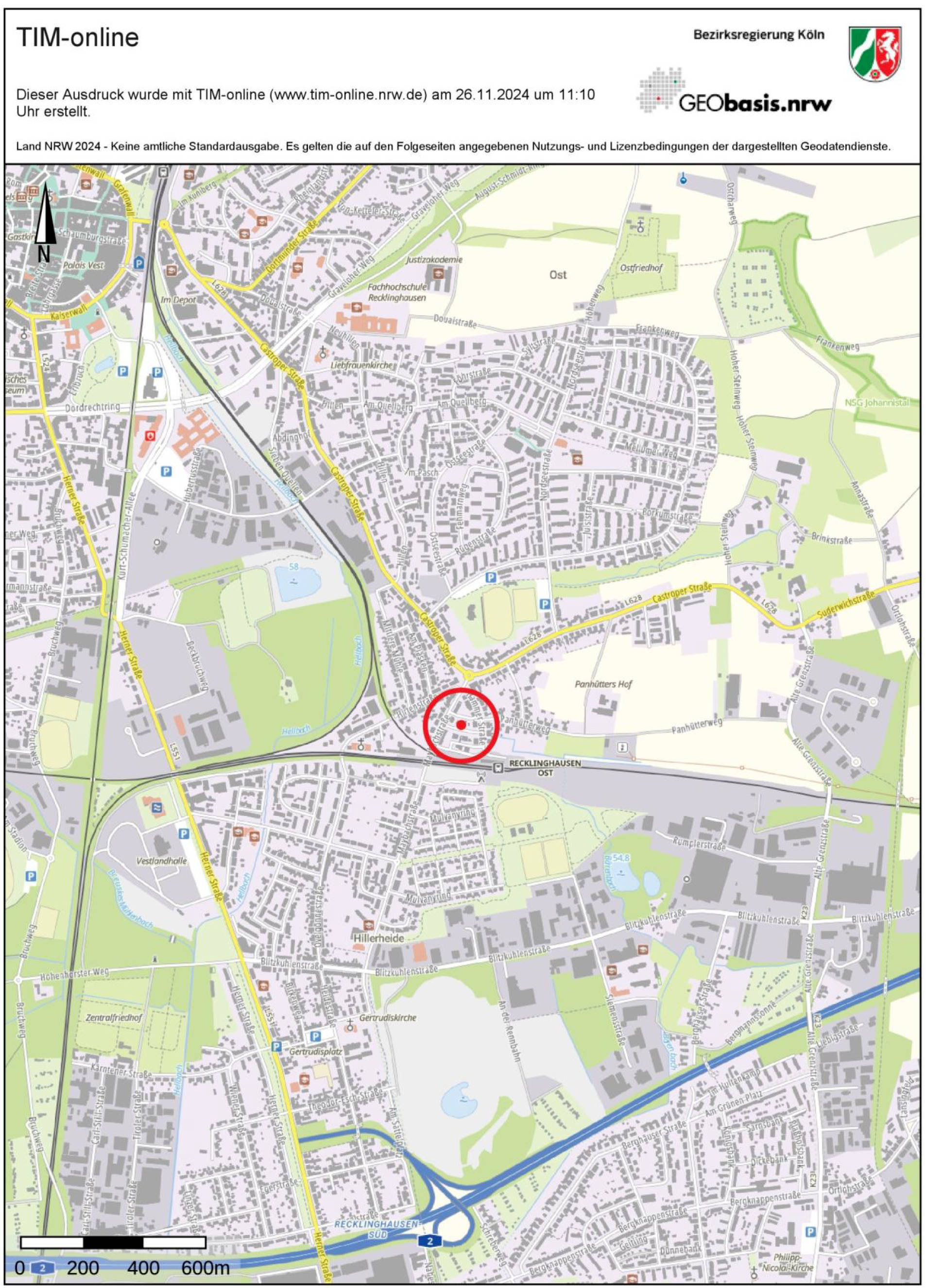 nordrheinwestpfalen 0022 . K 0036/2024 Hummeltenbrink 1, 45665 Recklinghausen, Hillen 9