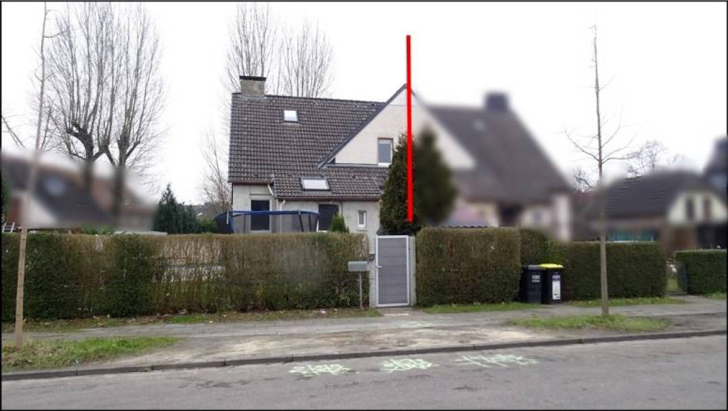 Einfamilienhaus, eine halbe Doppelhaushälfte, Nebengebäude in Hummeltenbrink 1, 45665 Recklinghausen, Hillen - Bild 4