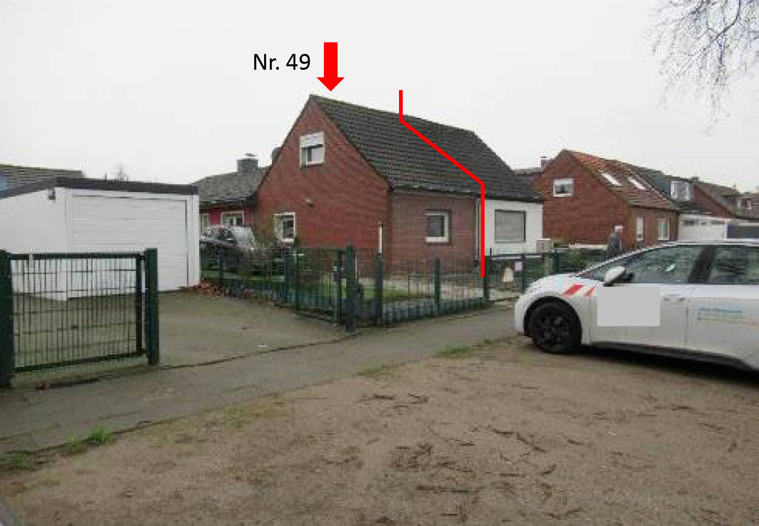Garage, Einfamilienhaus, Doppelhaushälfte in Berghäuser Straße 49, 45663 Recklinghausen - Bild 4