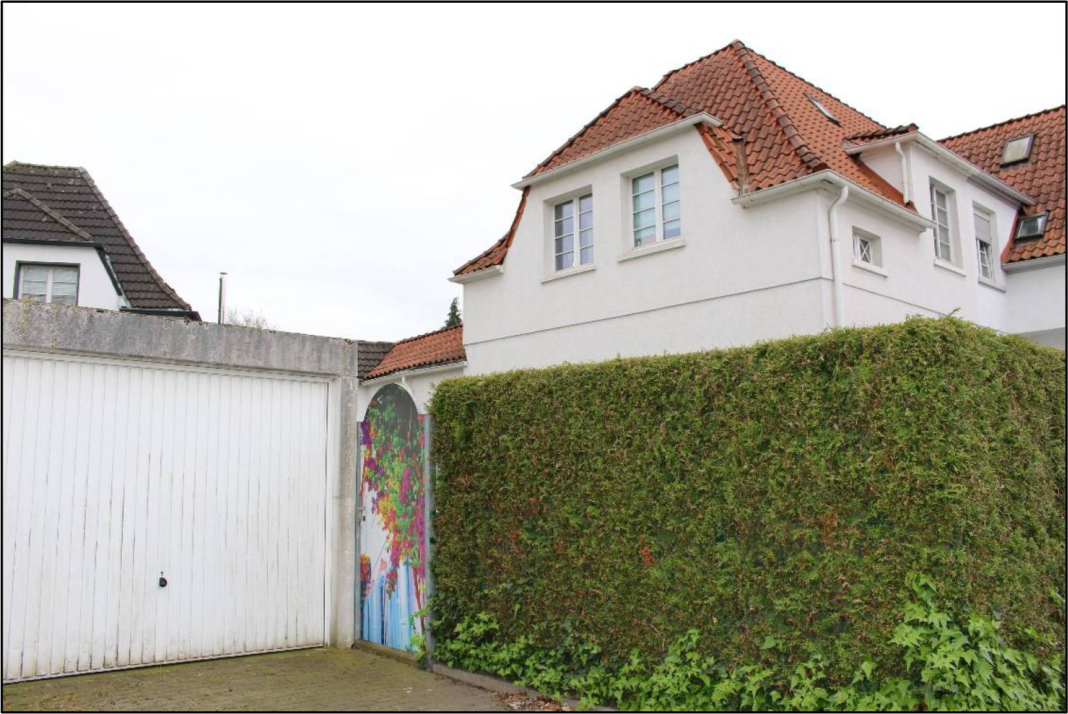 Garage, Reihenhaus, Das in Rede stehende Objekt wird zum Wertermittlungsstichtag eigengenutzt. Eine Besichtigung wurde nicht ermöglicht. in Theodor-Körner-Straße 93, 45661 Recklinghausen