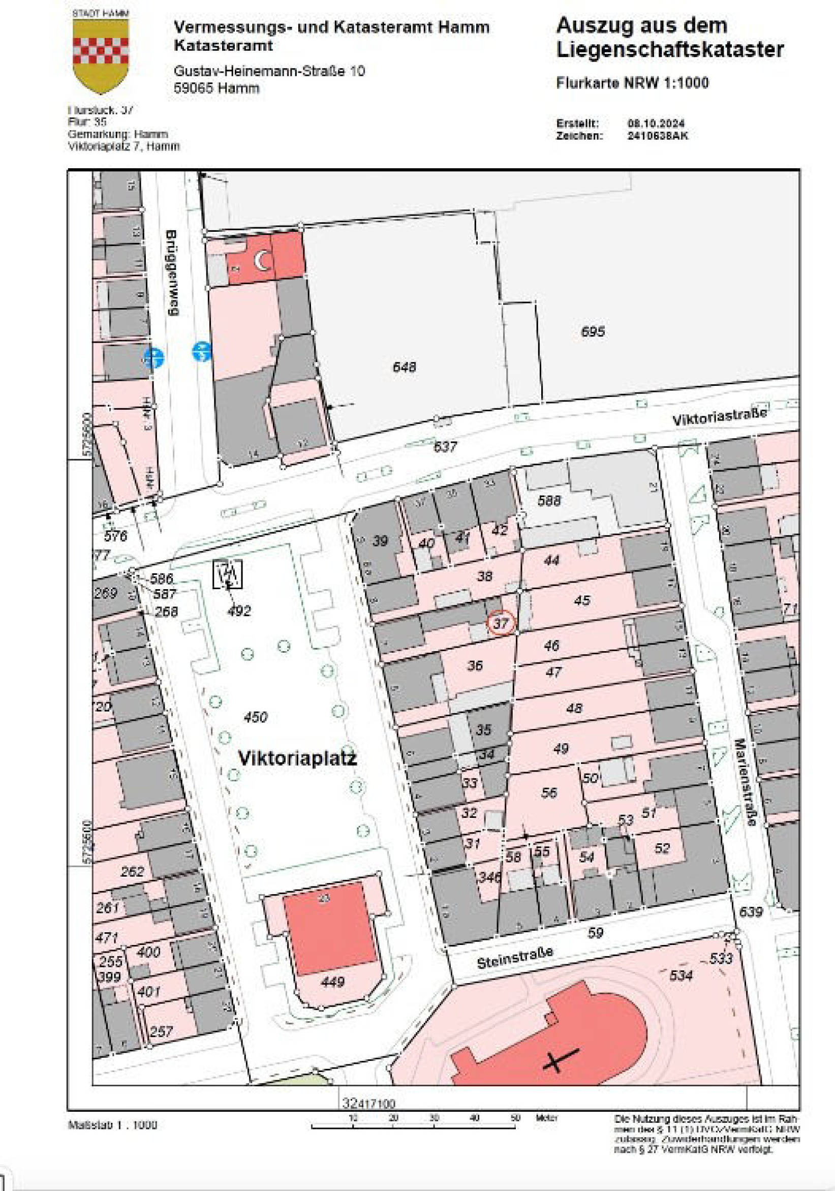 nordrheinwestpfalen 0022 K 0009/2024 Viktoriaplatz 7, 59067 Hamm 9