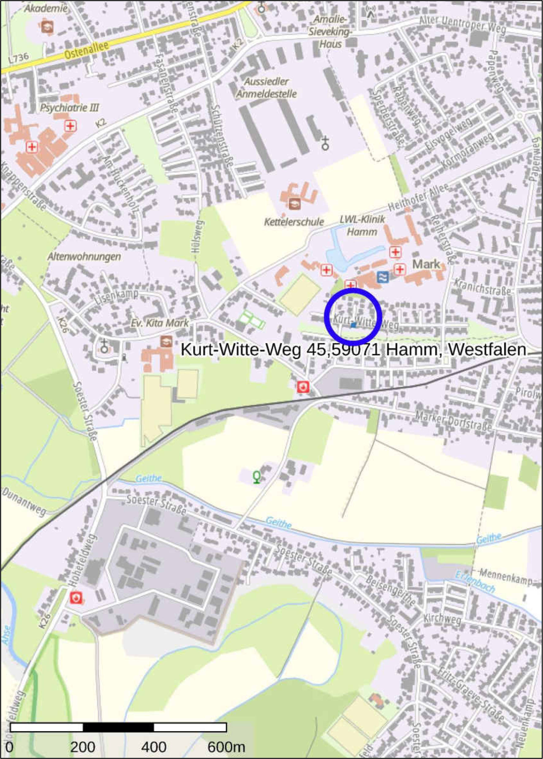 nordrheinwestpfalen 0022 K 0013/2025 Kurt-Witte-Weg 45, 59071 Hamm 17